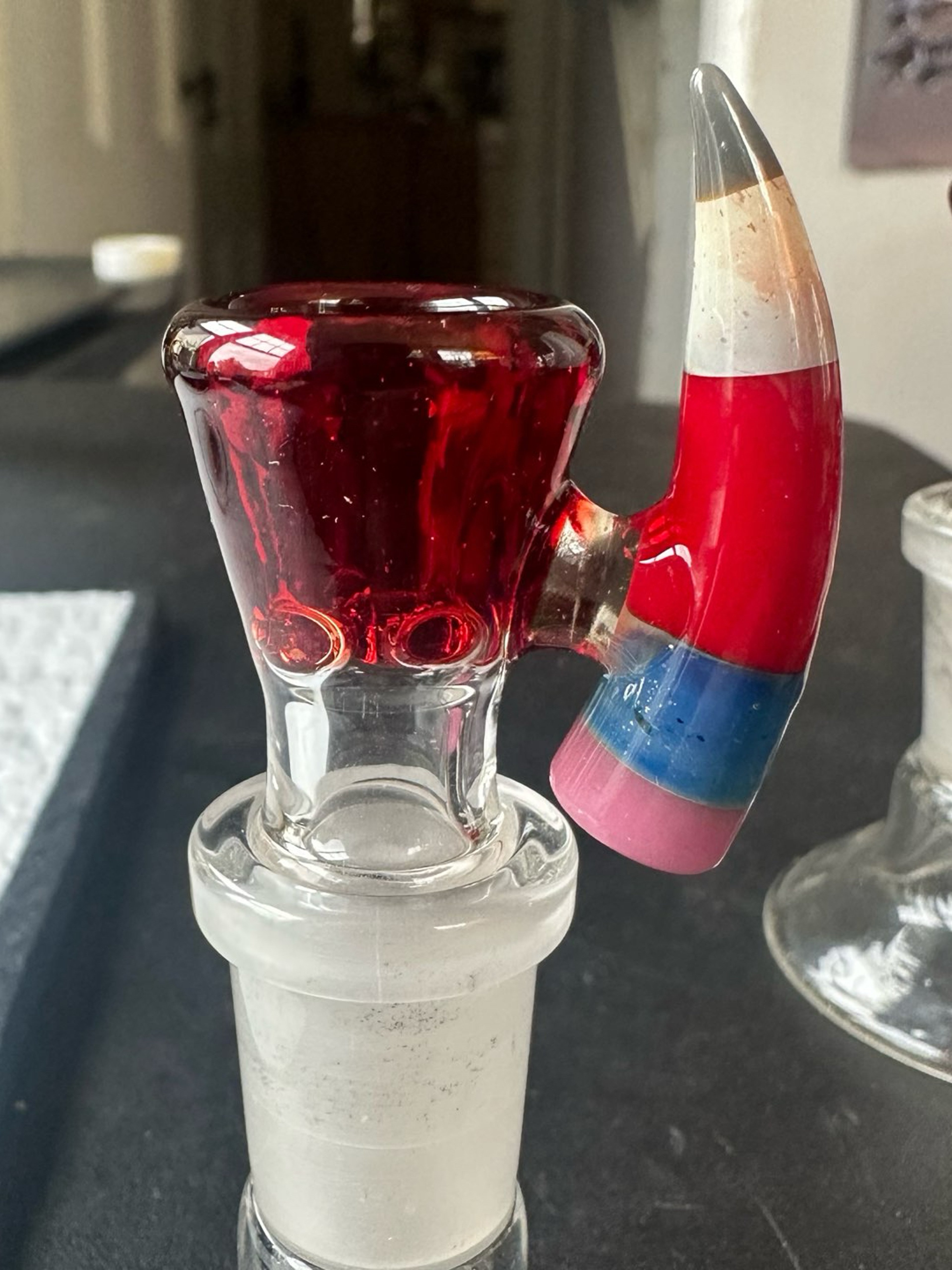 14mm slide light red Elvis/cherry image 0