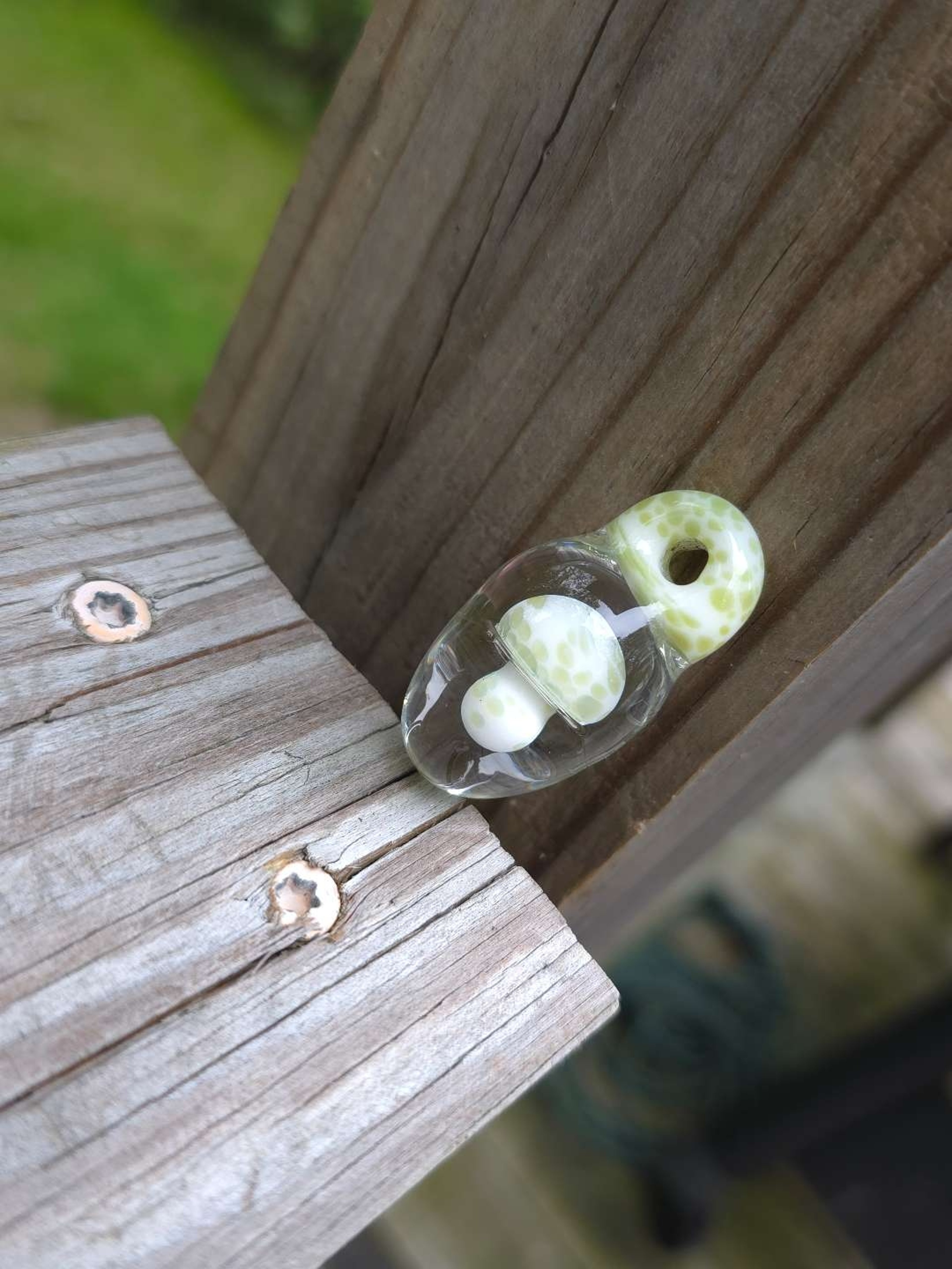 Preview pic of Akrius Glass Mushroom Pendant 🍄