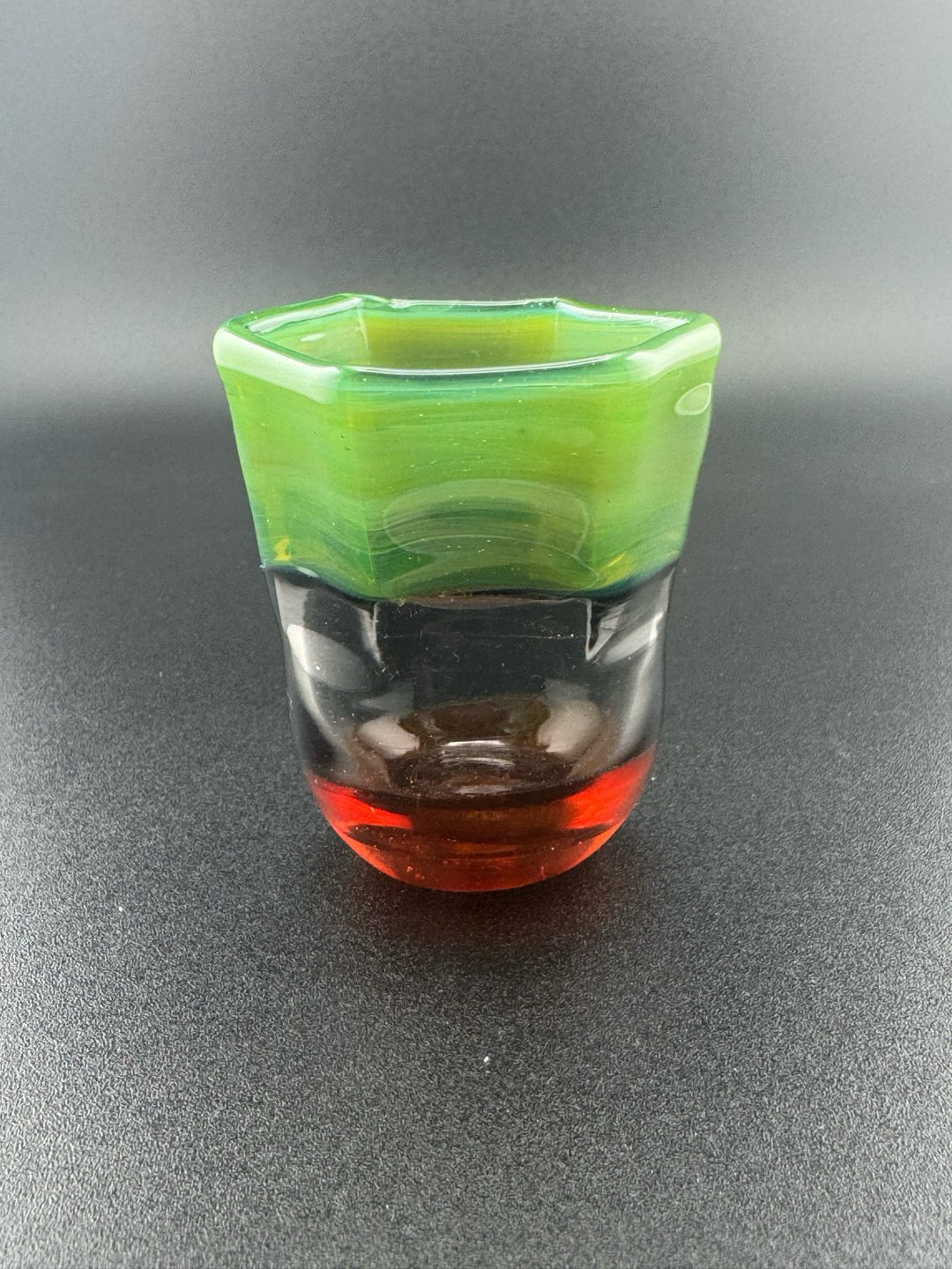 Preview pic of Tri color encalmo shot glass