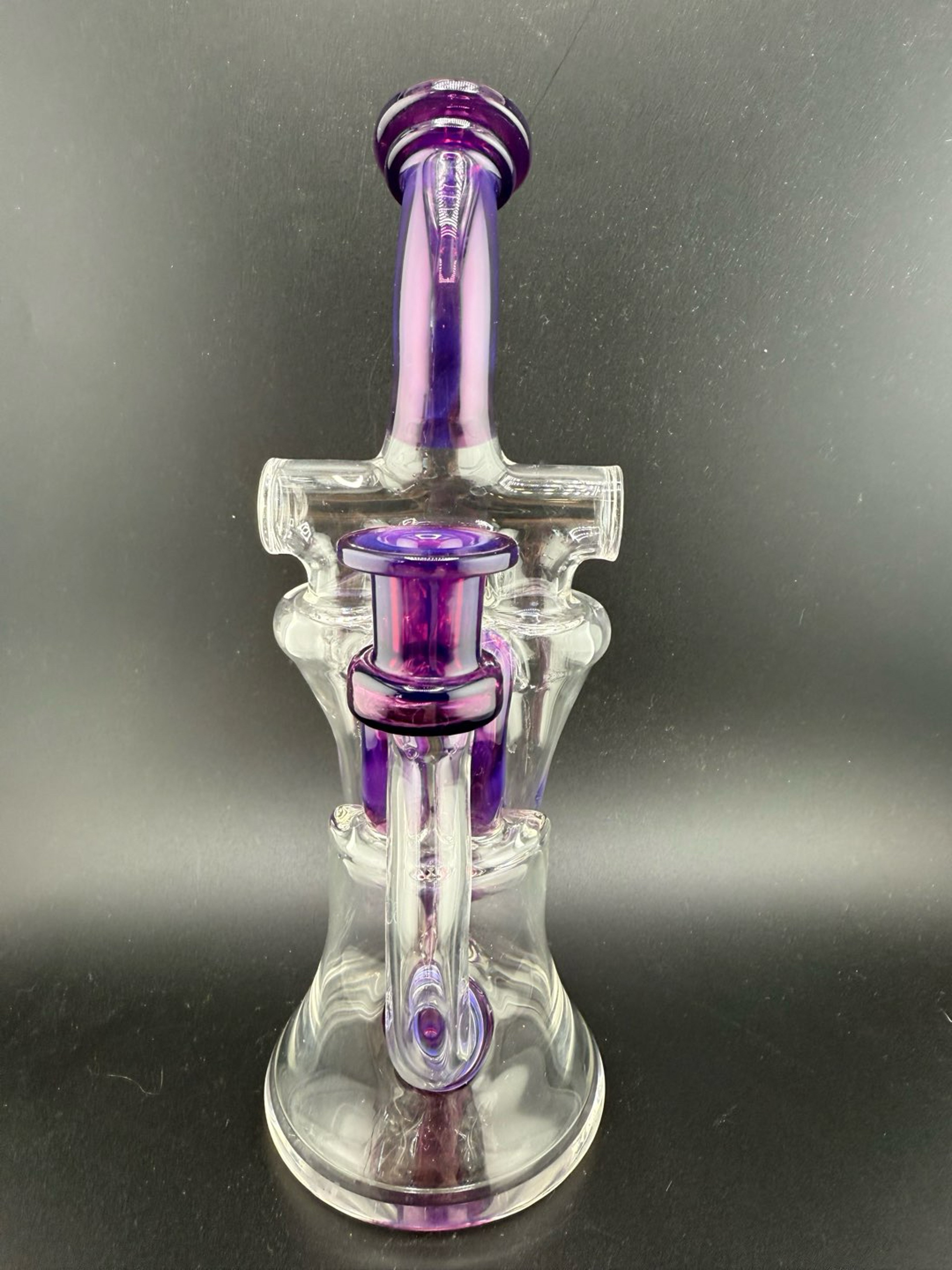 Preview pic of Domer Glass 2025 Royal Jelly Double Recycler 10mm