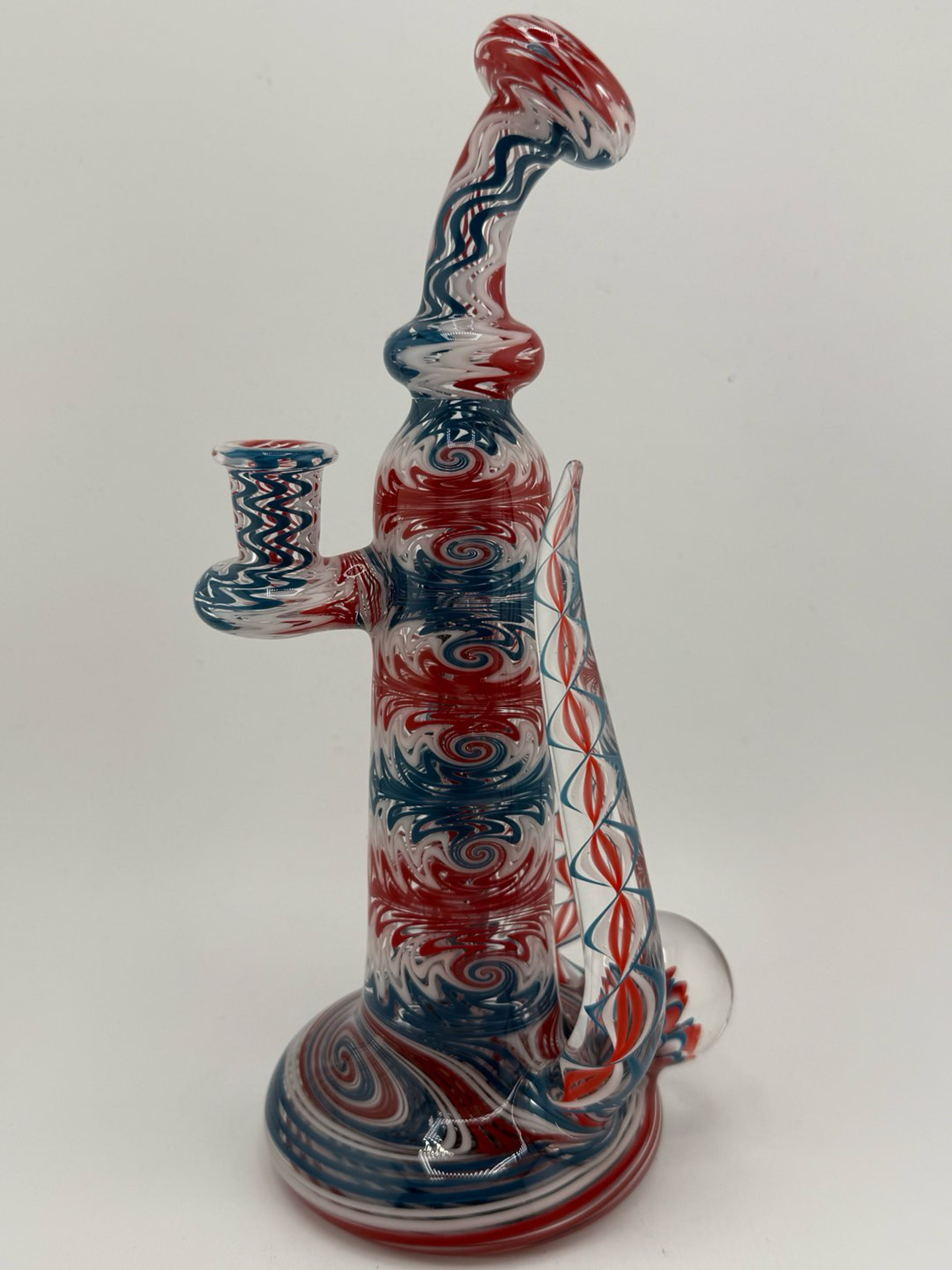 Preview pic of Mcdoogle Glass Grateful Dead Wig Wag Jammer 10mm