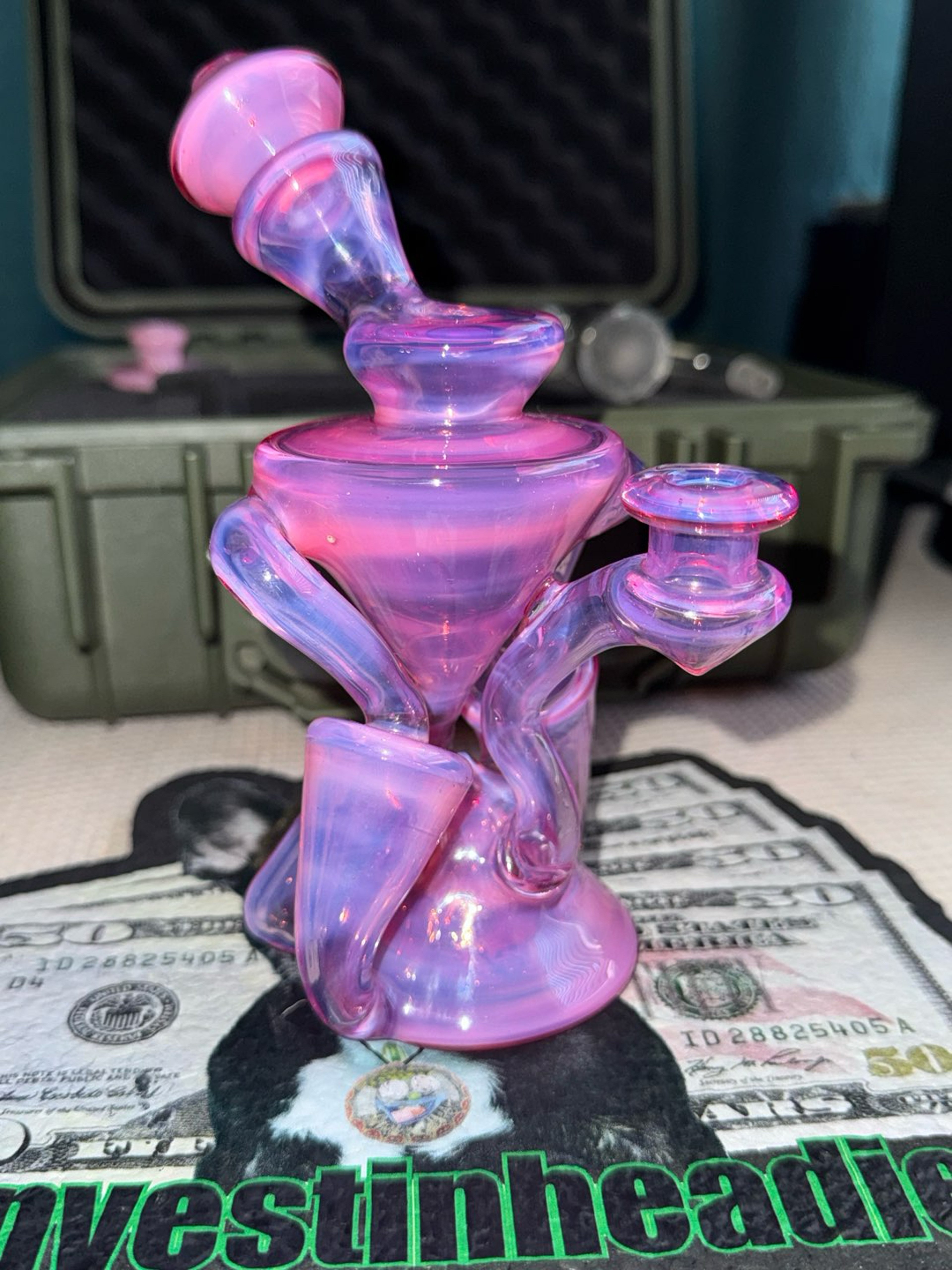 Preview pic of Visionary Glass (Rich Villa) Focal Point Recycler (COMPLETE SET)