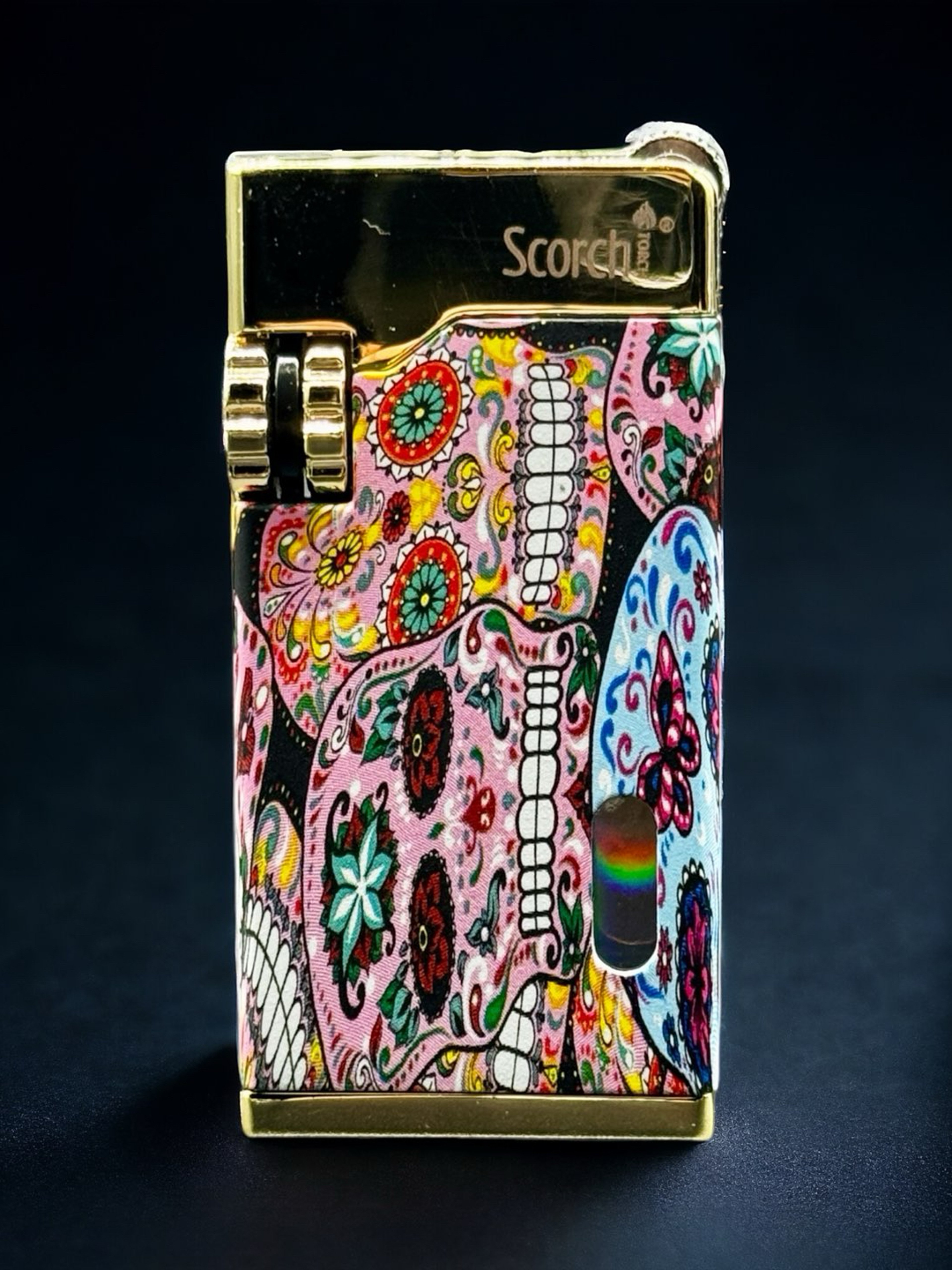 Preview pic of Ultra Slim Scorch Torch Lighter Double Flame Glow in the Dark 61649