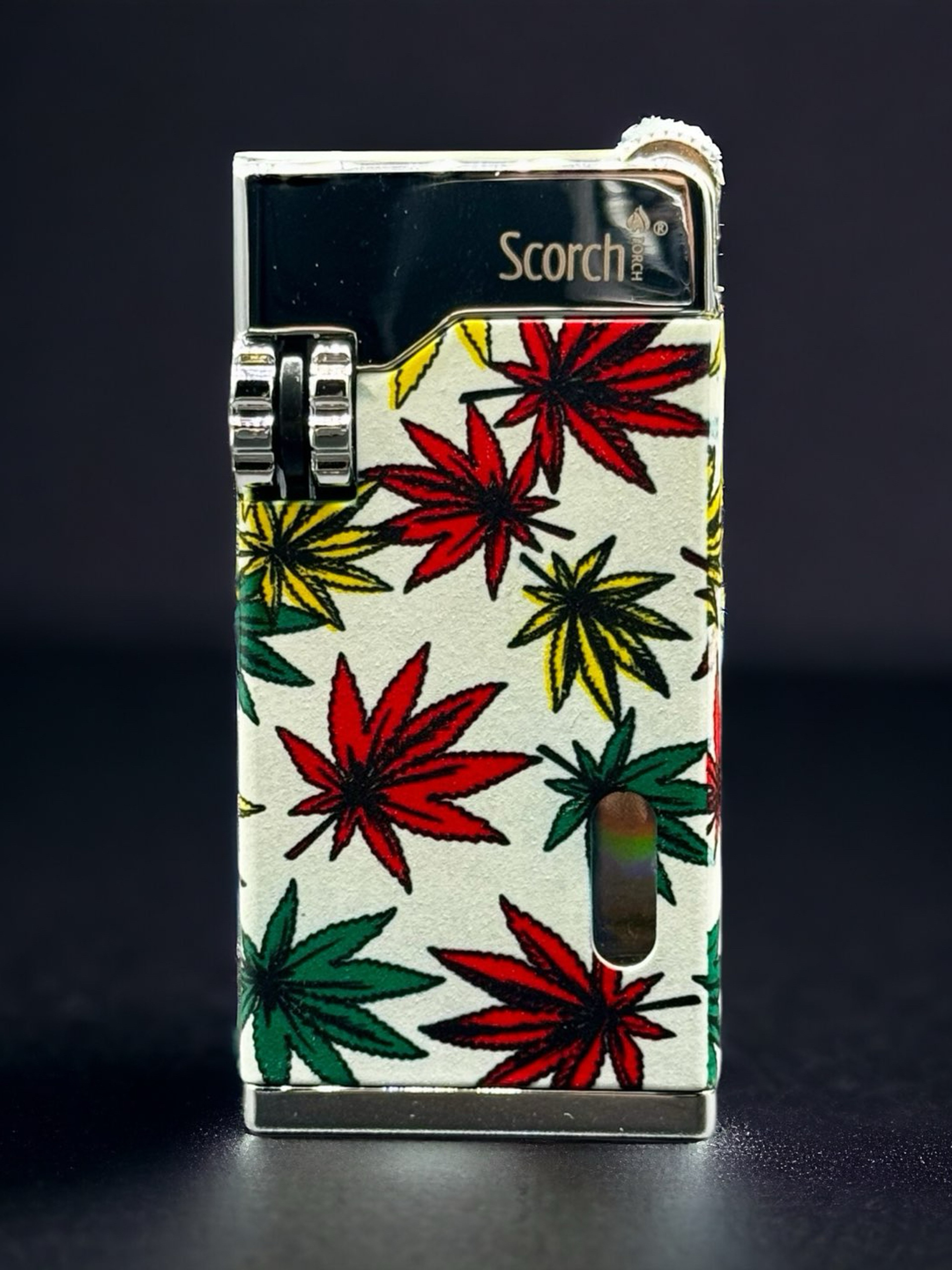Preview pic of Ultra Slim Scorch Torch Lighter Double Flame Glow in the Dark 61649