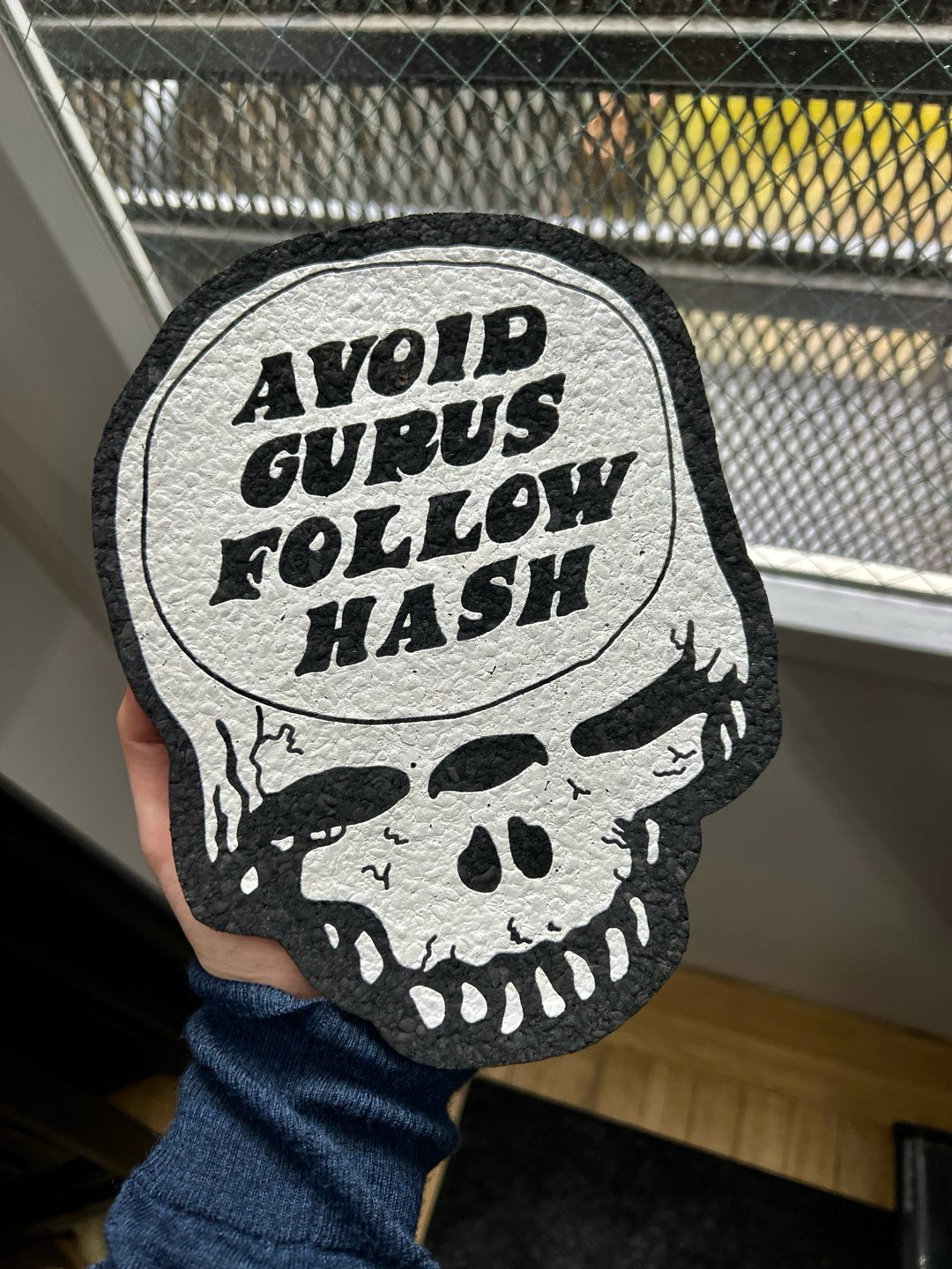 Preview pic of Wookerson “Avoid Gurus” Moodmat