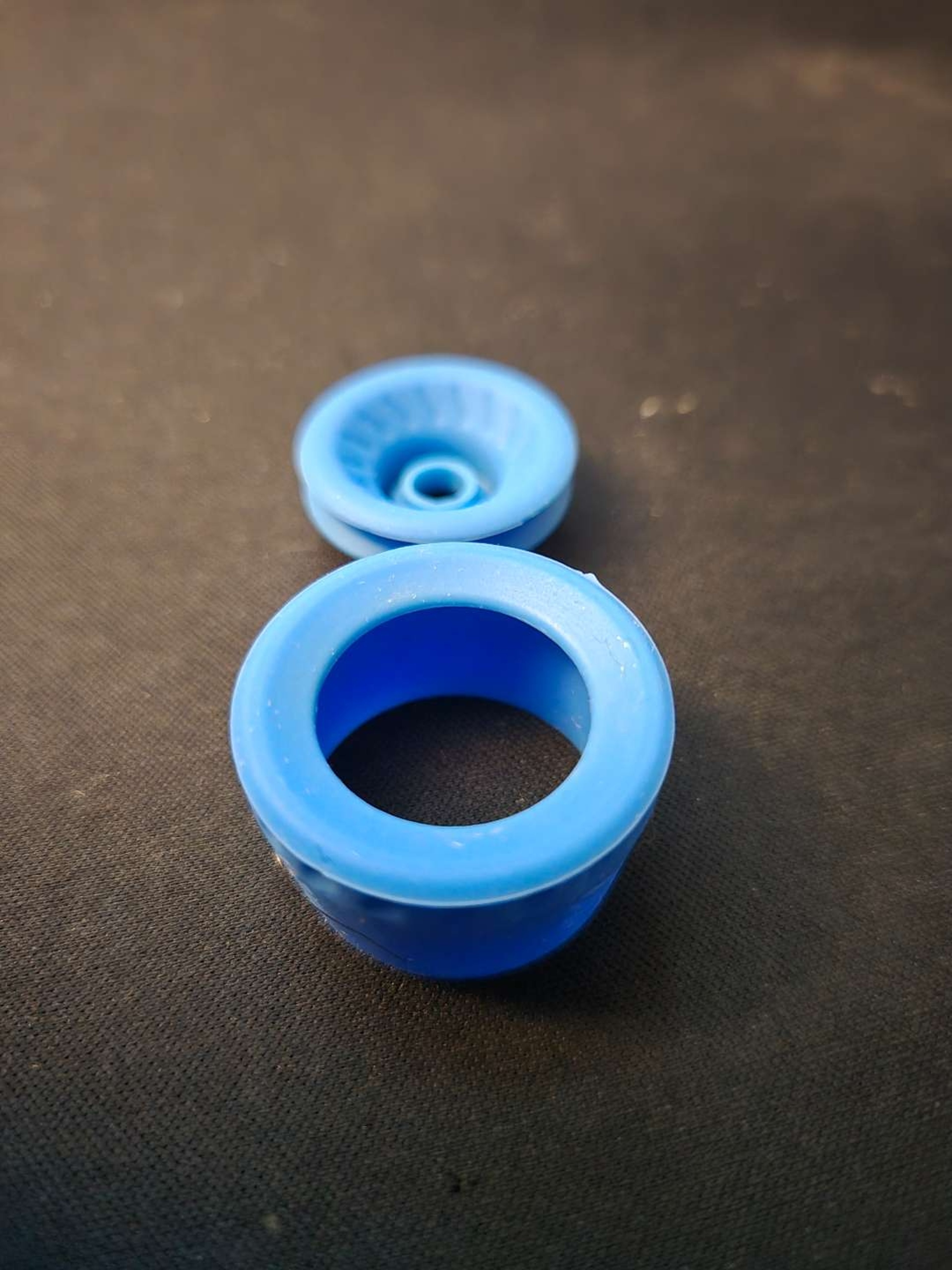 Preview pic of Tuff Tethers chamber sleeve and cap. Fits 3DXL chamber
