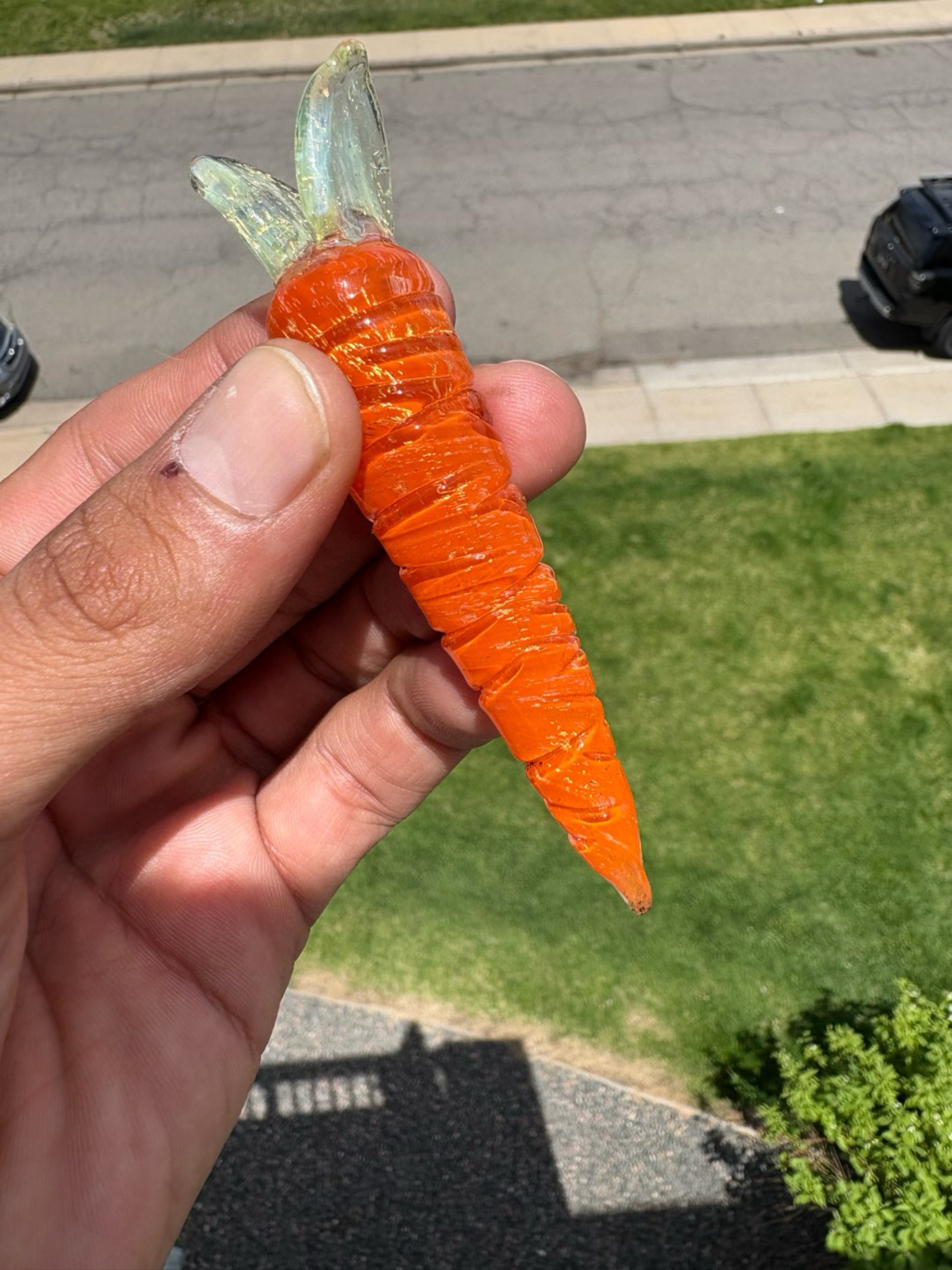 Preview pic of Belf Carrot Dabber (Gold Dichro)
