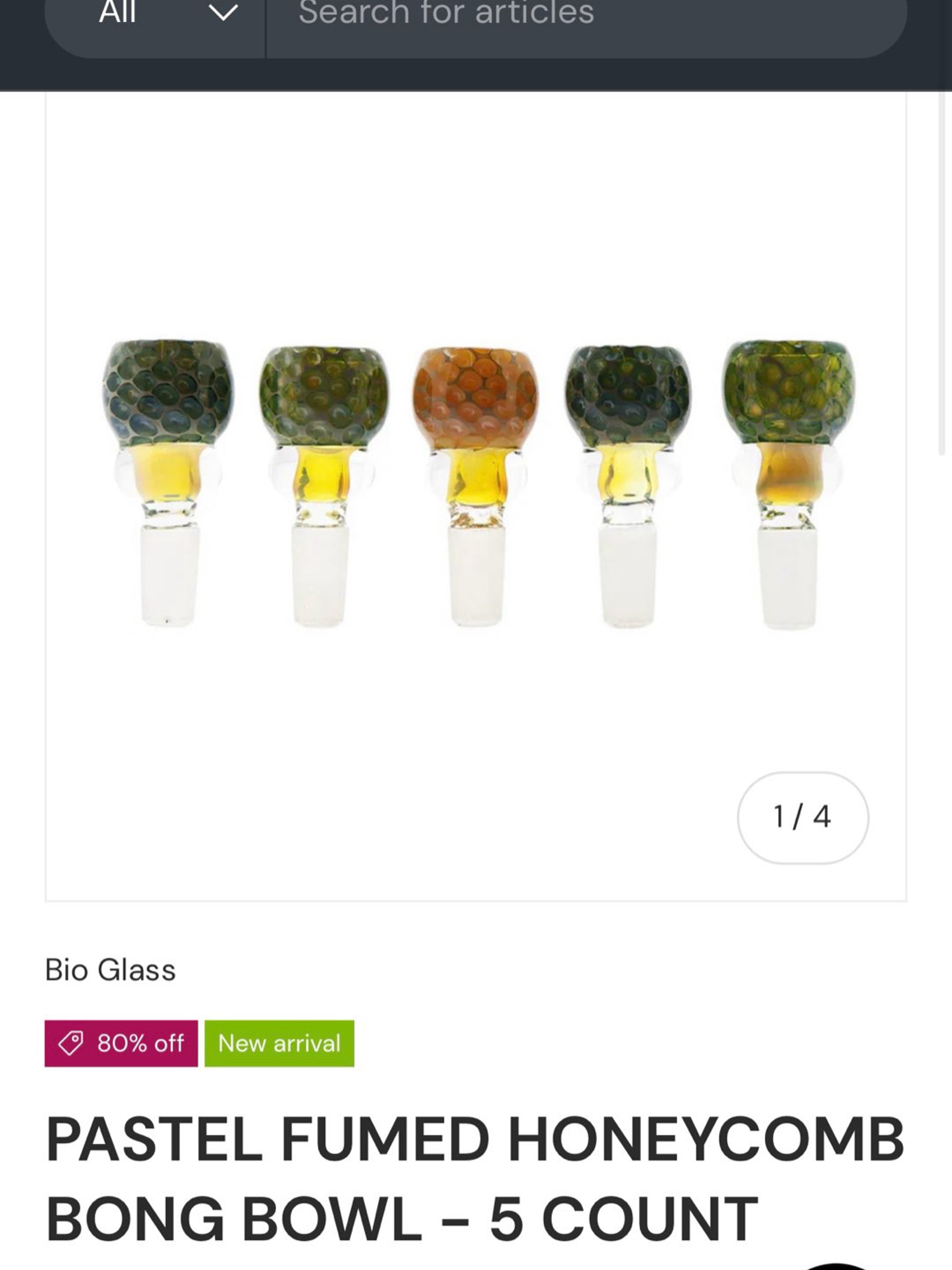 Preview pic of 5x Slide Bundle 14mm $125 -Retail