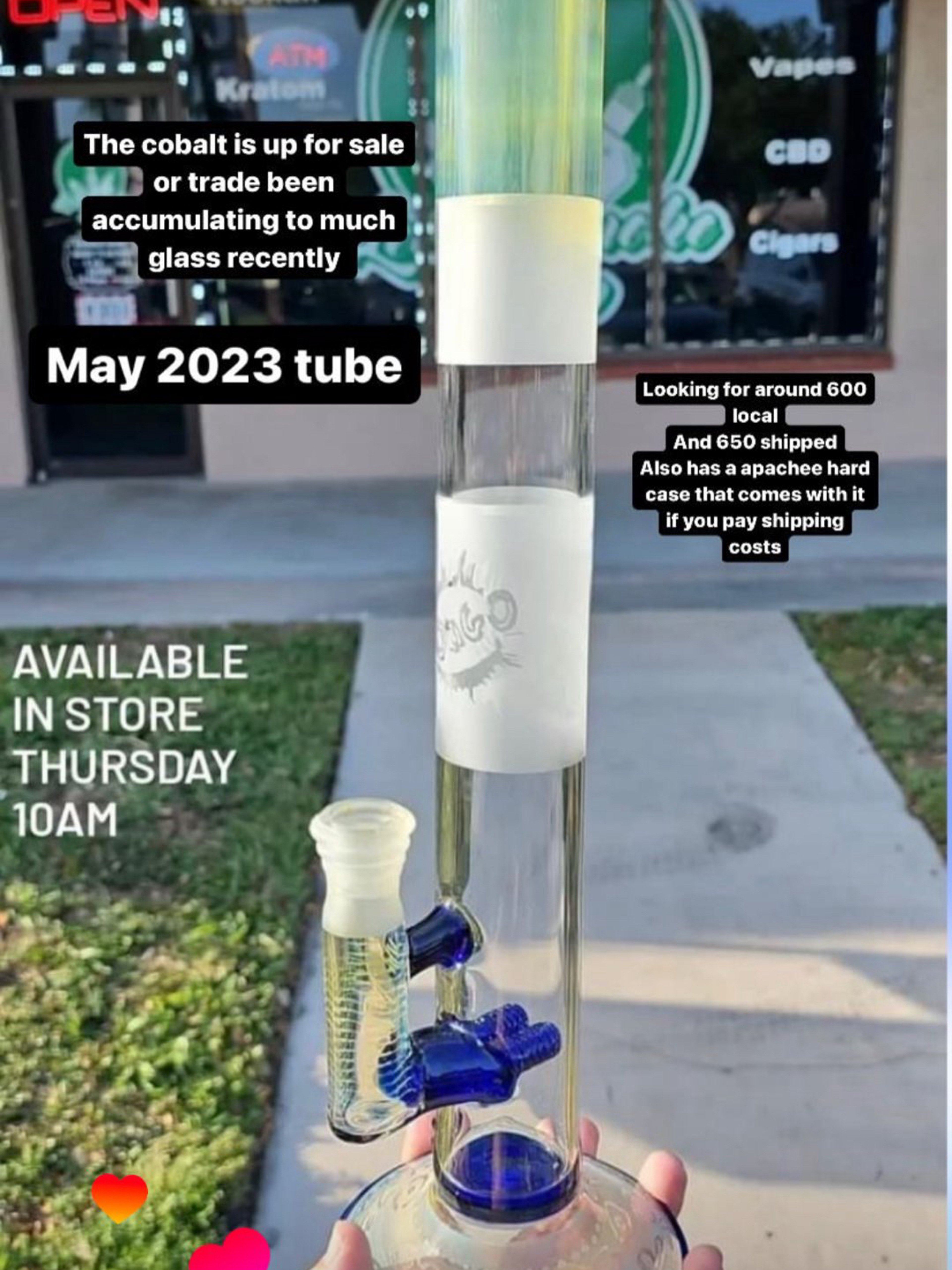 Preview pic of Yougo Boro cobalt tube 2023