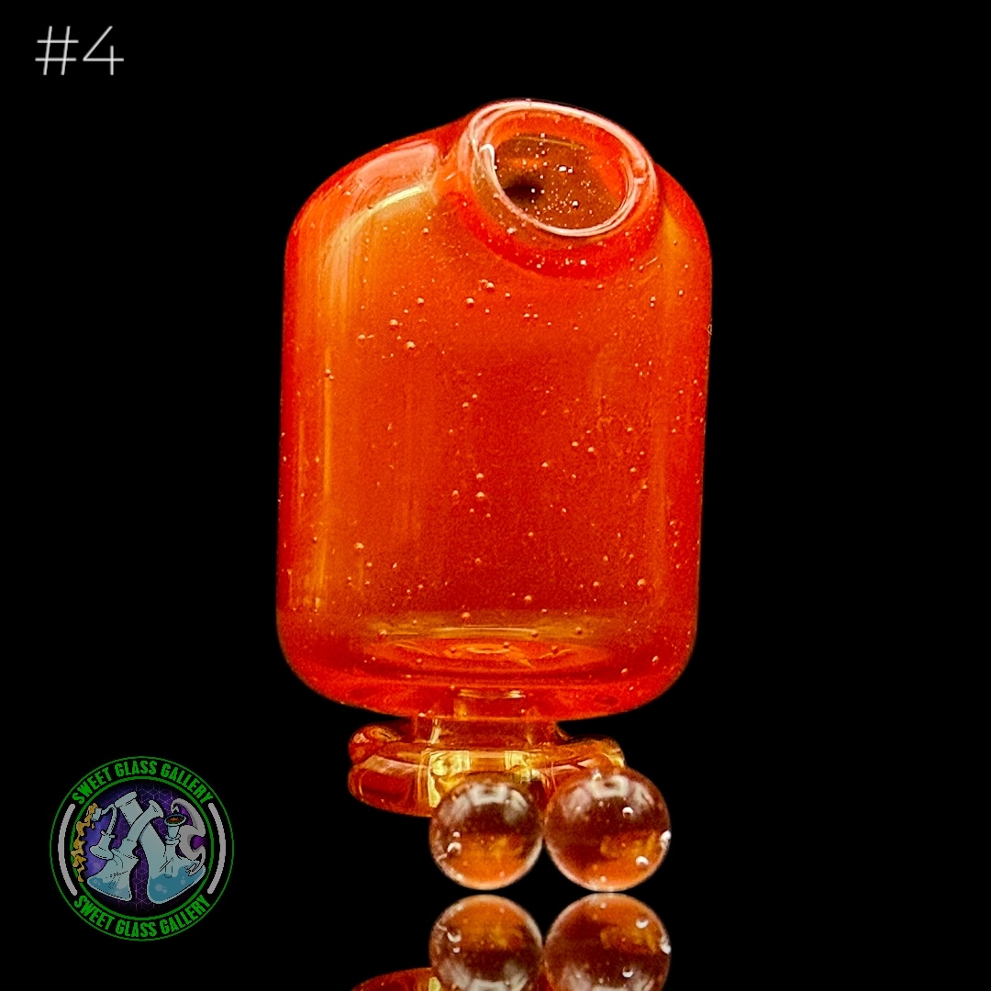 Kizmit Glass - Pivot Top #4 (Hot Sauce) image 0