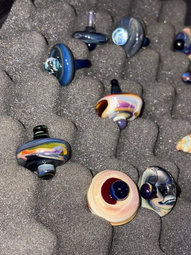 Preview pic of Glass table spin tops by Picatinny Po