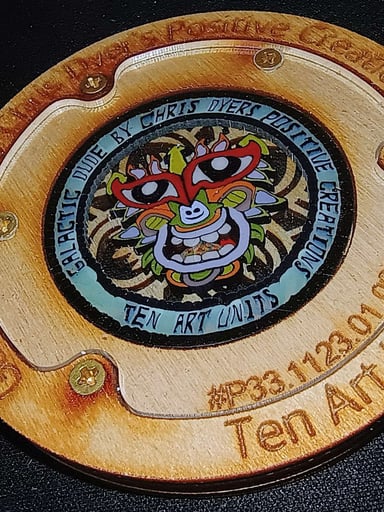 Preview pic of Galactic Dude by Chris Dyer's Positive Creations ten art units