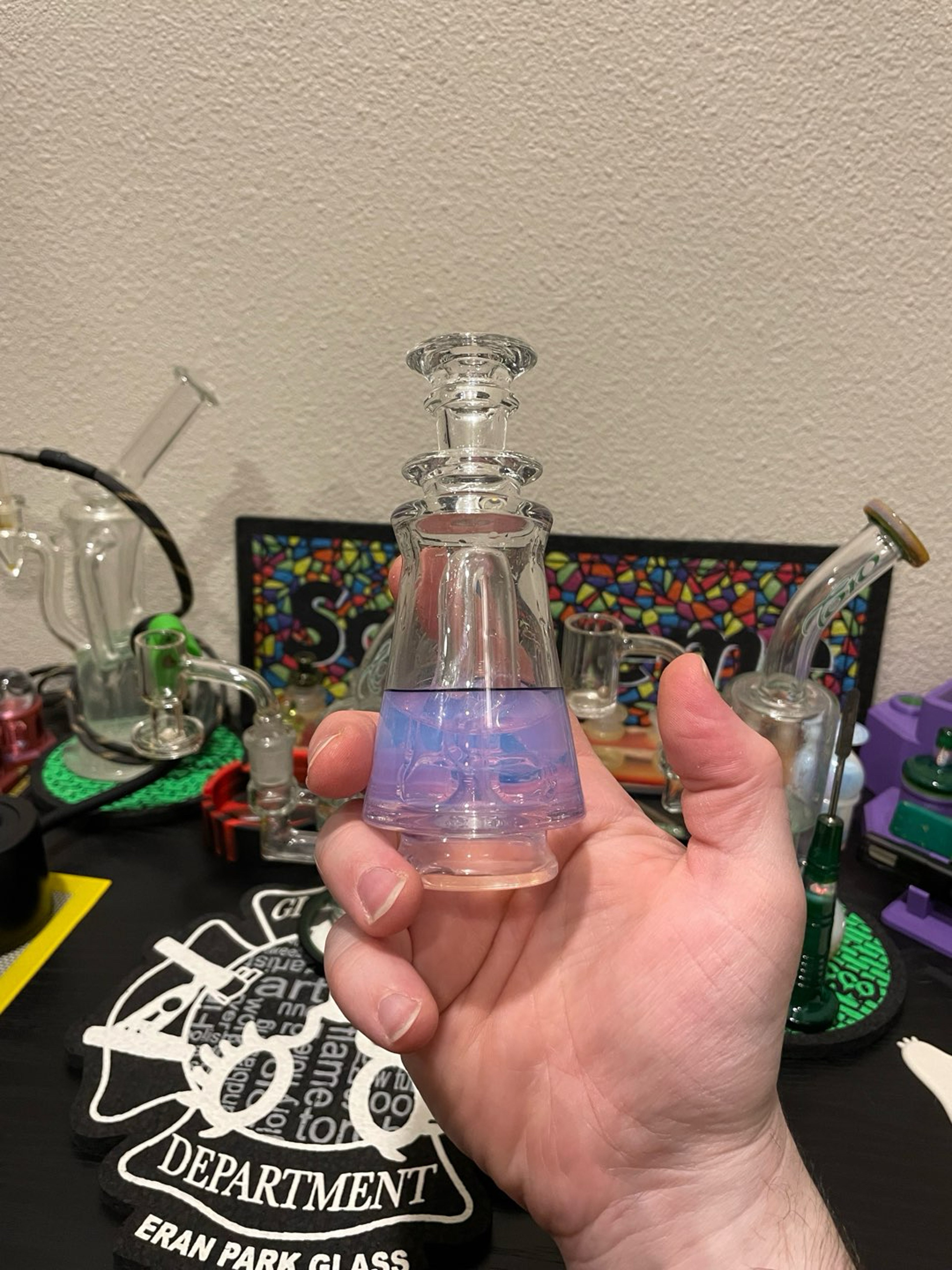 Baby Gorilla Glass Puffco Top image 0