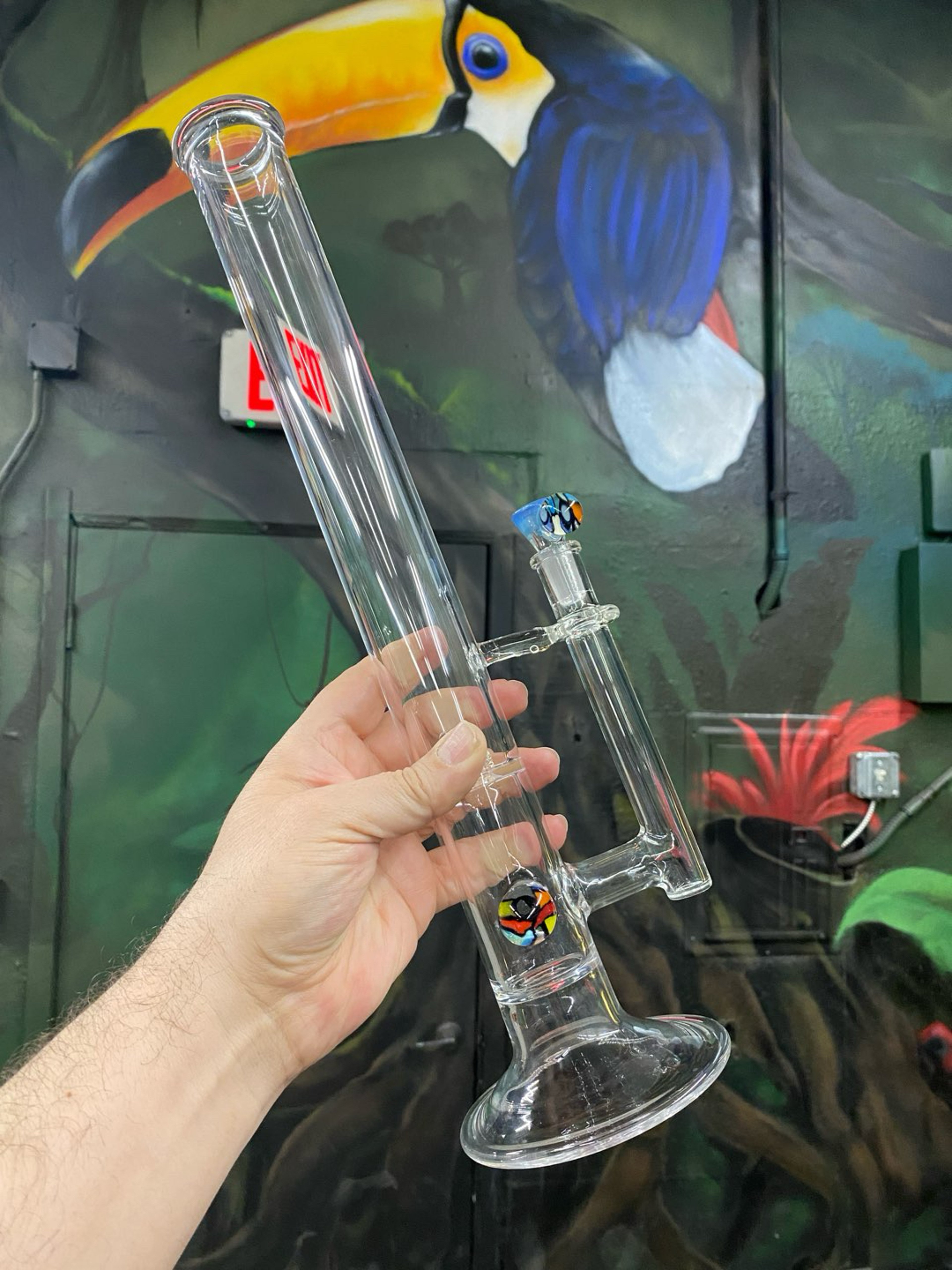 17” Straight Tube & 4-hole slide image 0