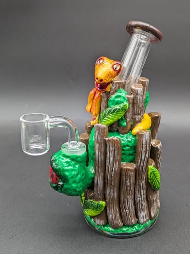 Preview pic of NO RESERVE - DINOSAUR TREEHOUSE 3D DAB RIG