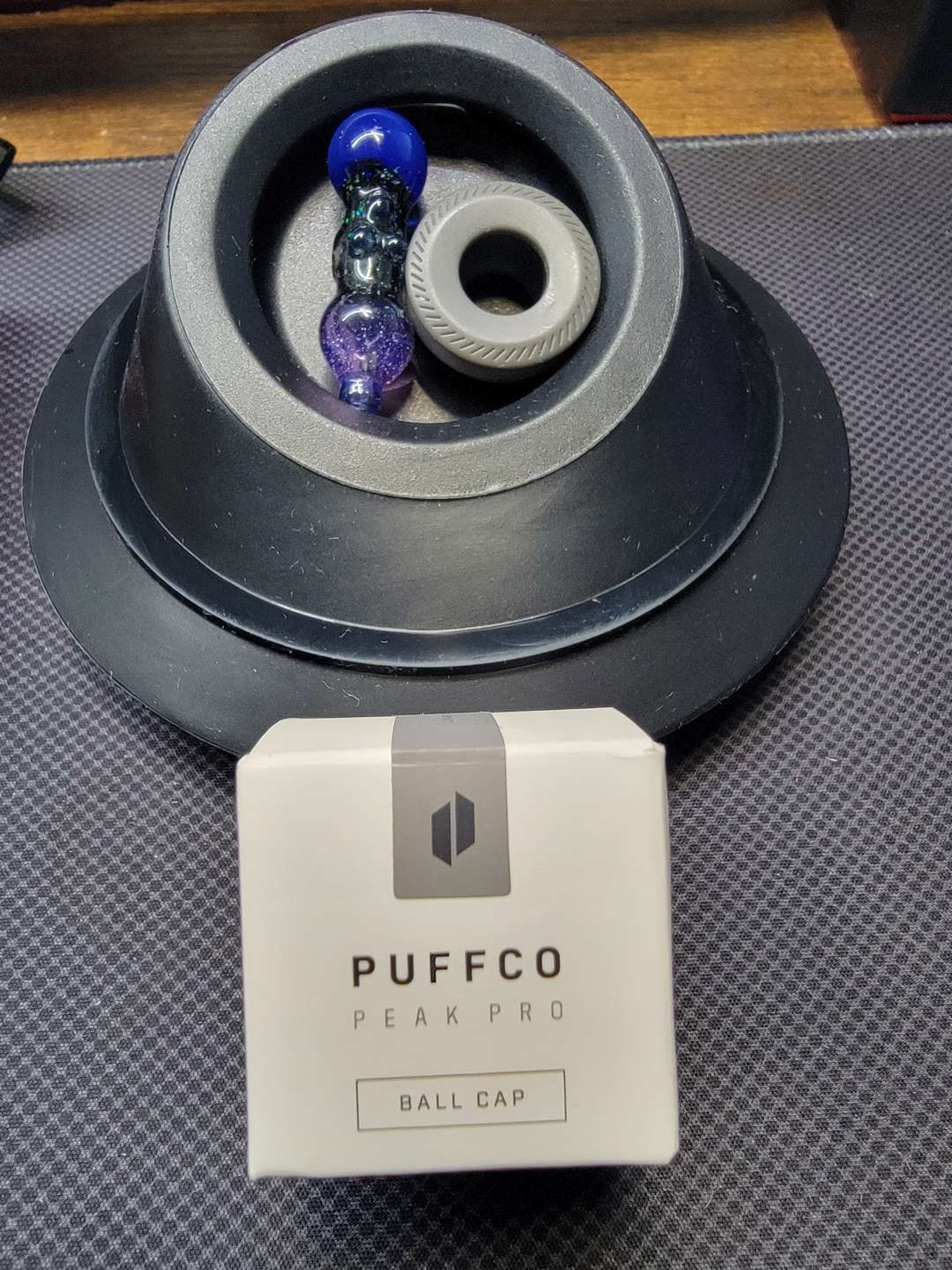 Preview pic of Paulson pieces puffco ball cap crushed opal