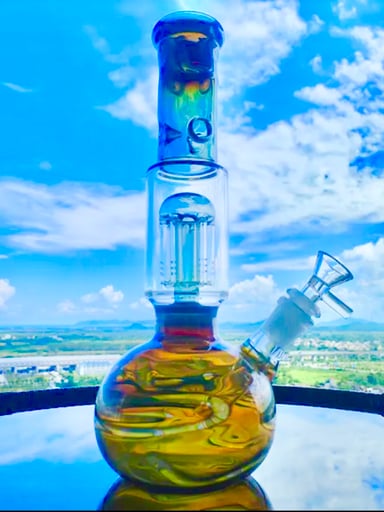 Preview pic of 10.9 Inch Straight Tube Tree Perc