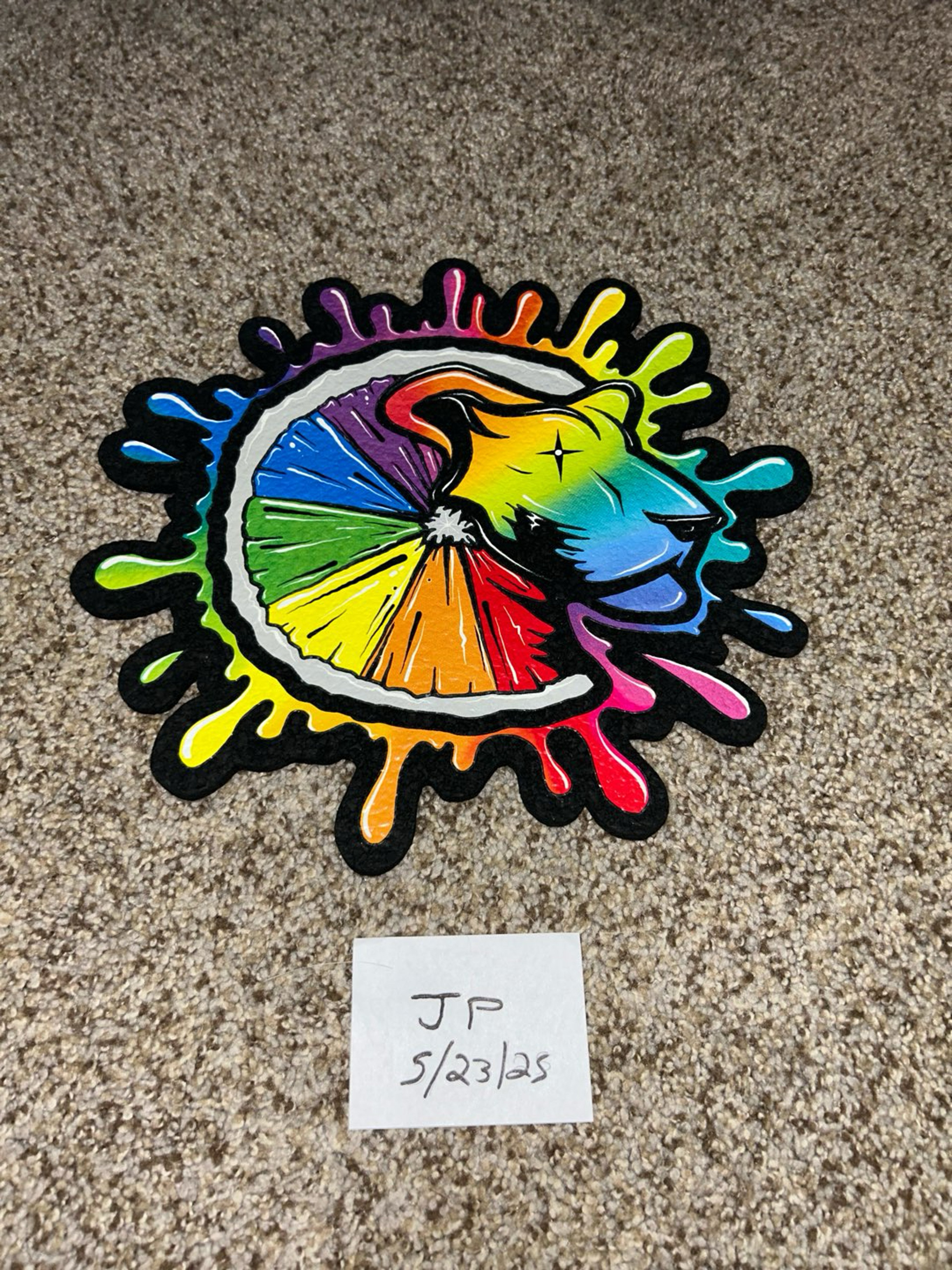 Preview pic of Sam Lyons Rainbow moodmat
