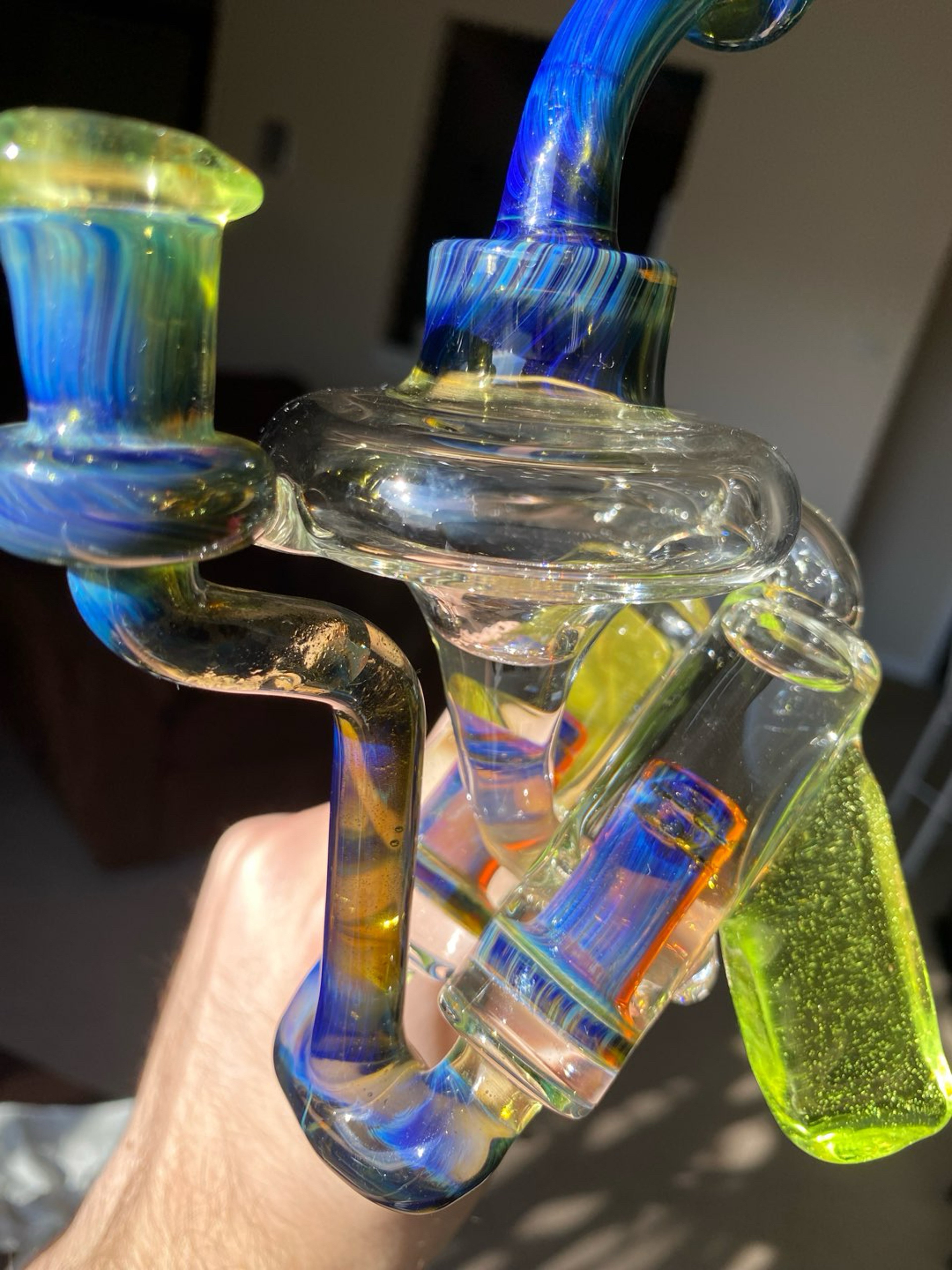 Mini OG Nib Glass Piston Recycler image 0