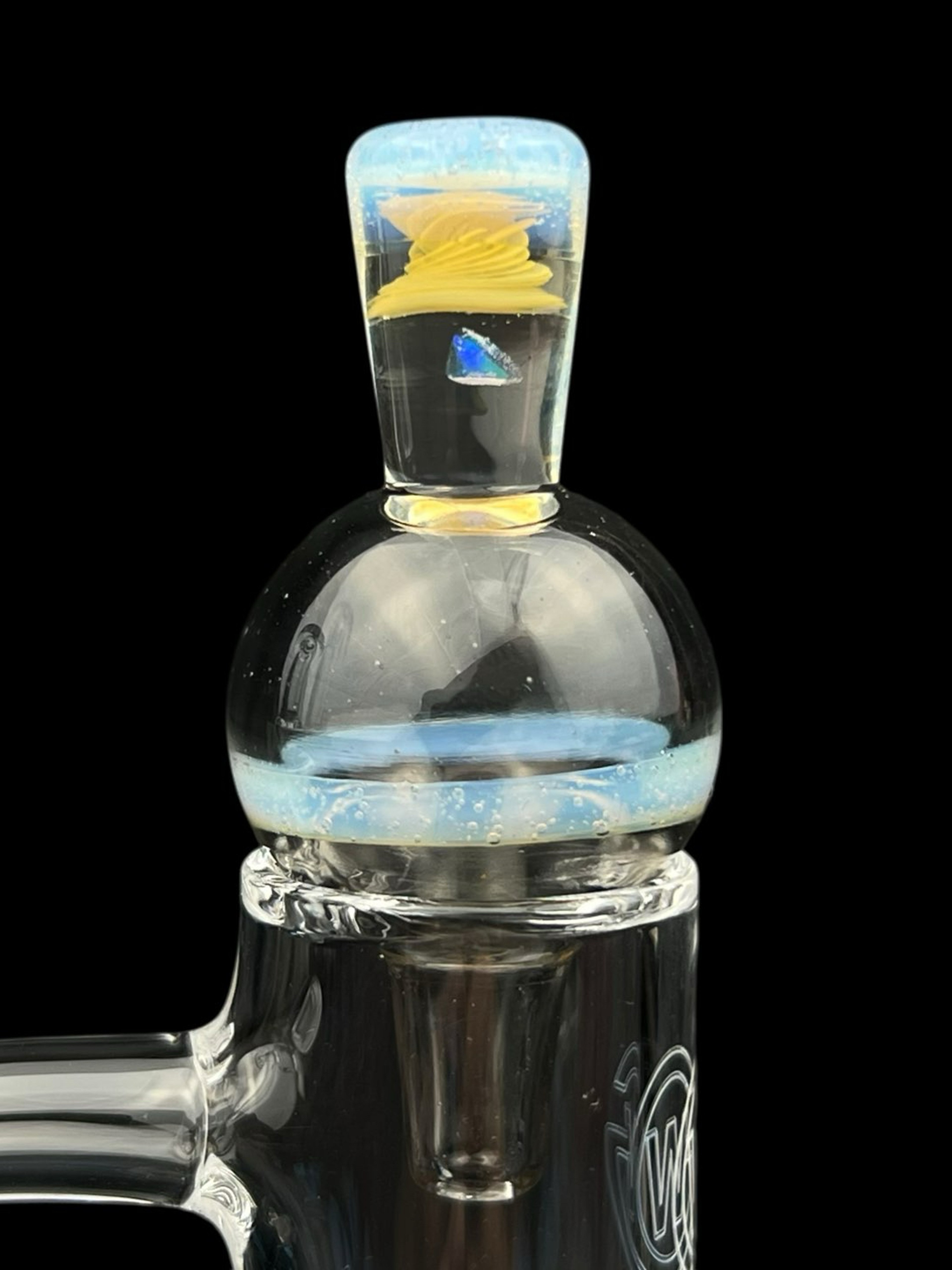 Preview pic of 25mm Smoke + Secret White Bubble Cap by Dabfigalo