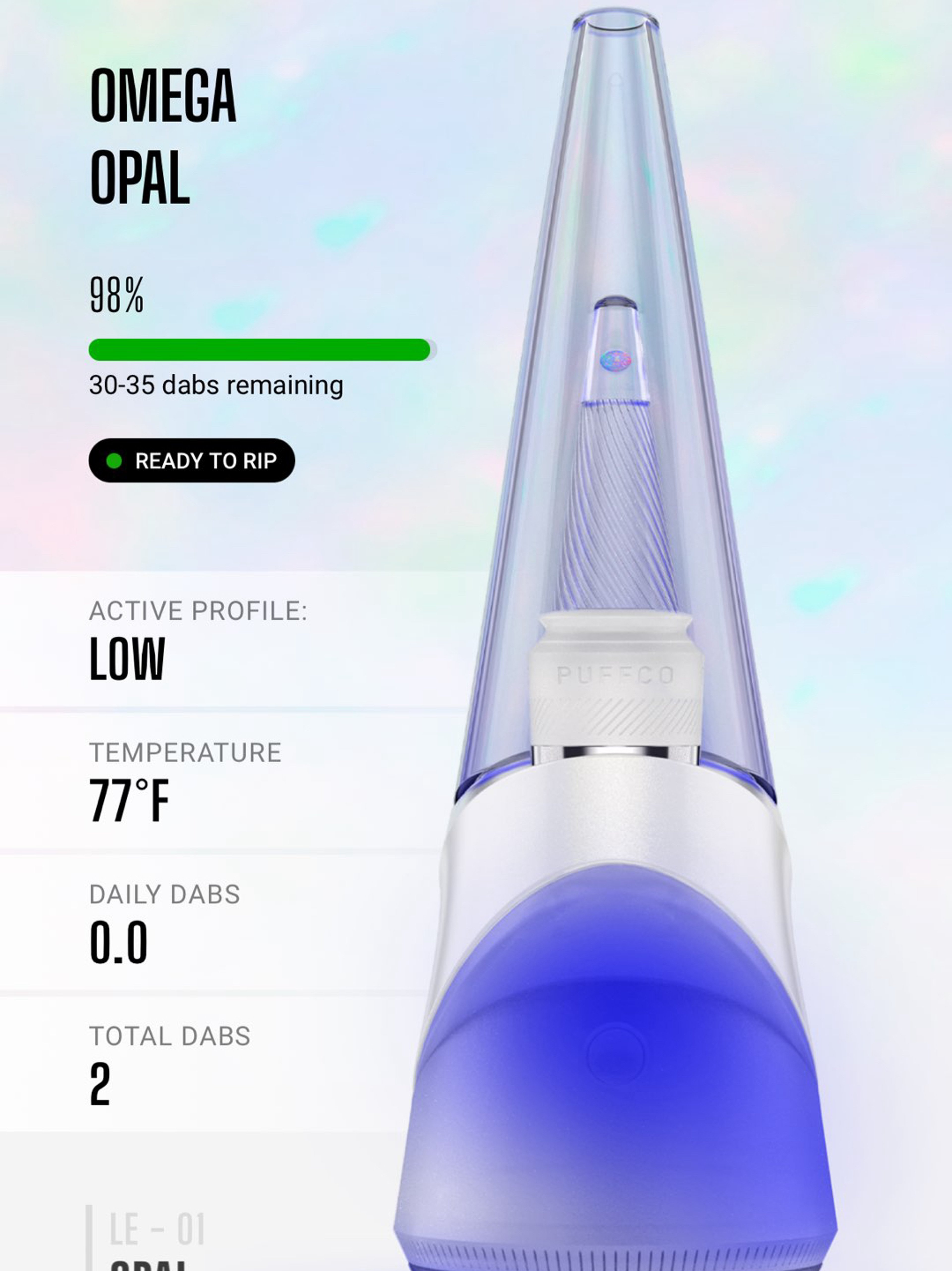 Preview pic of Brand New LIMITED EDITION PUFFCO OPAL