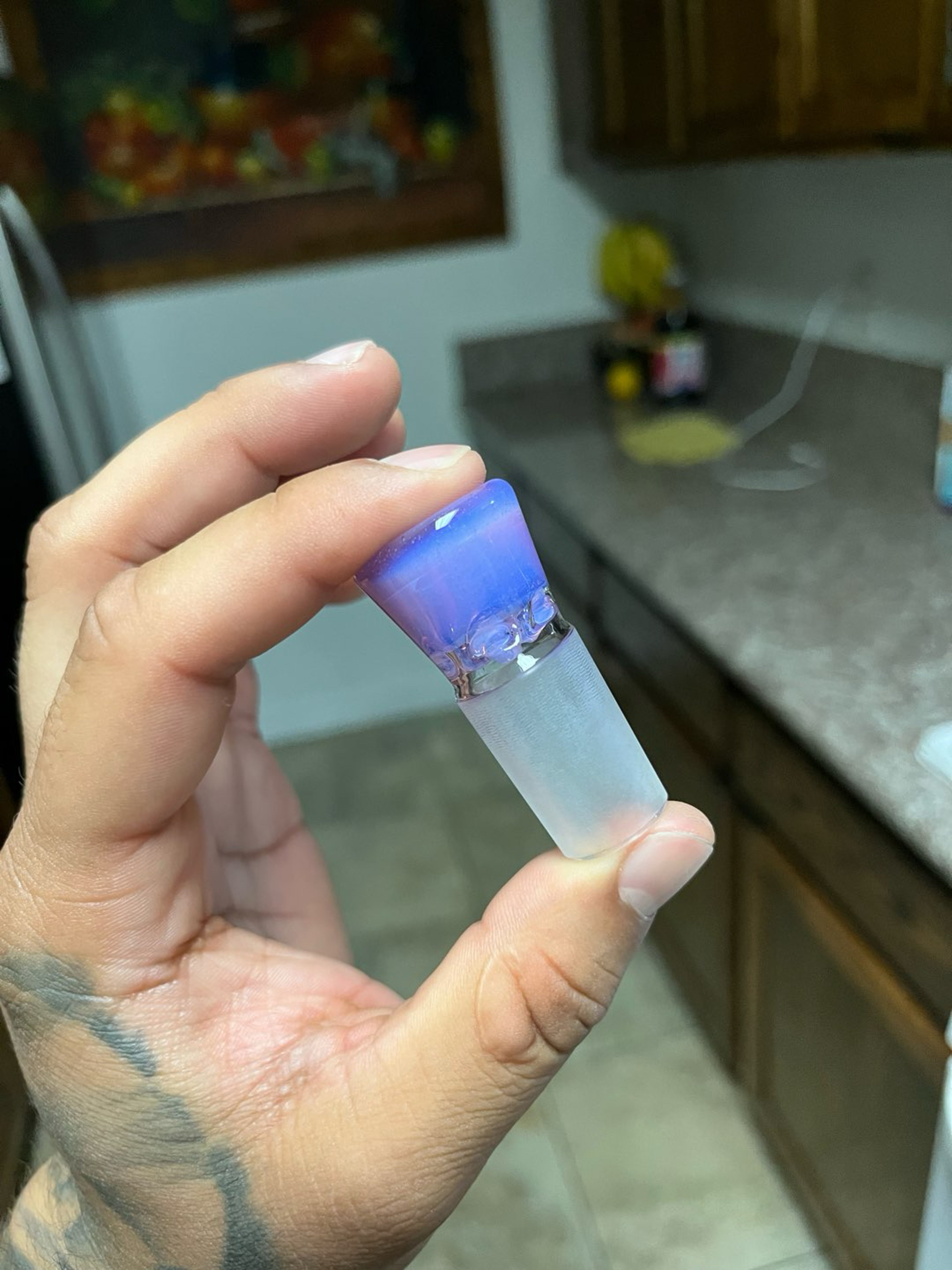 Preview pic of PURPLE LILAC HORNLESS SLIDE