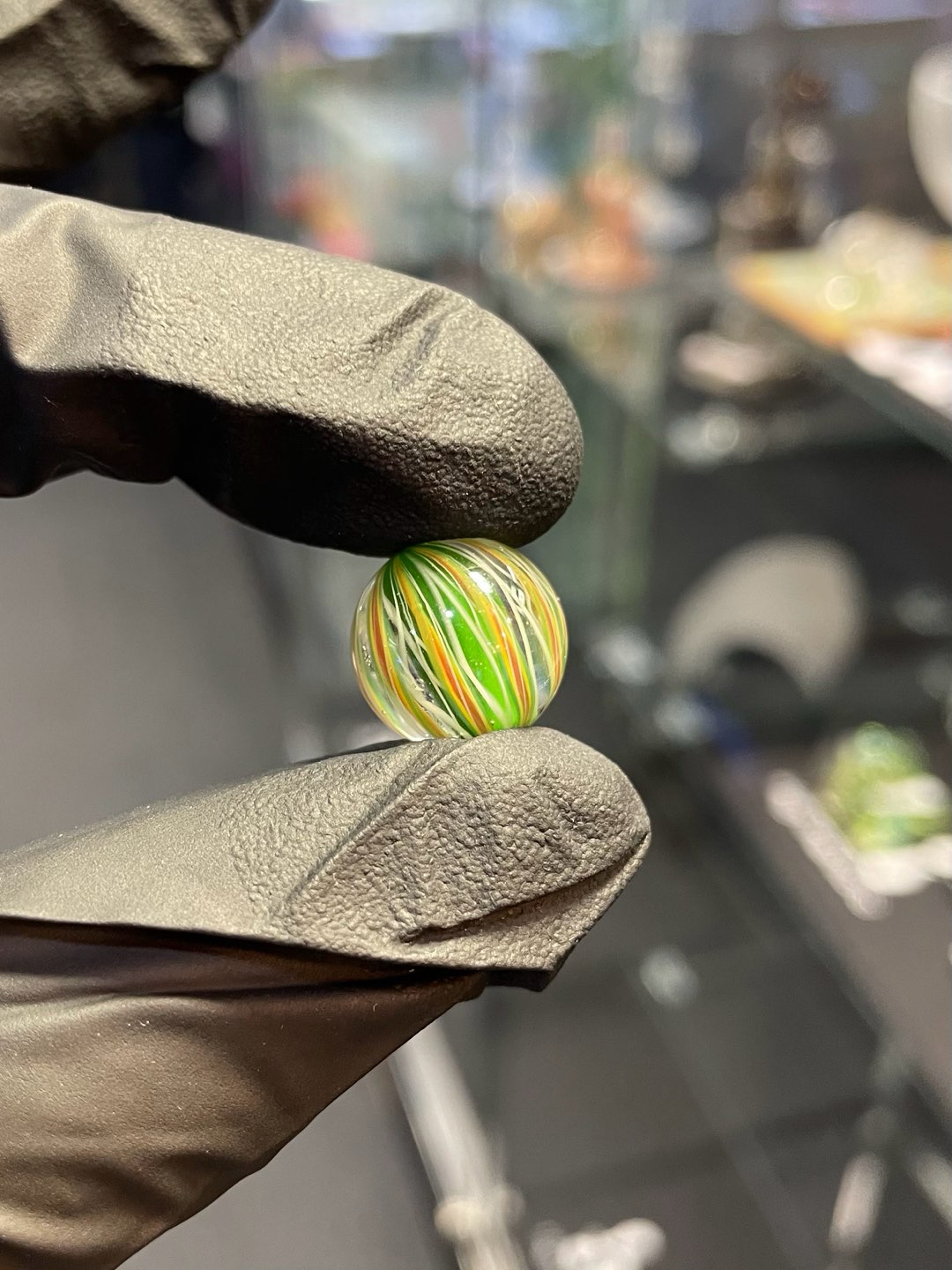 Preview pic of Harold Cooney Marble Green Red Yellow