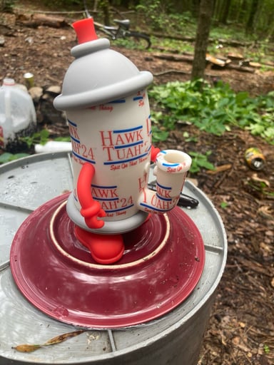 Preview pic of hawk tuah 24 silicone bong