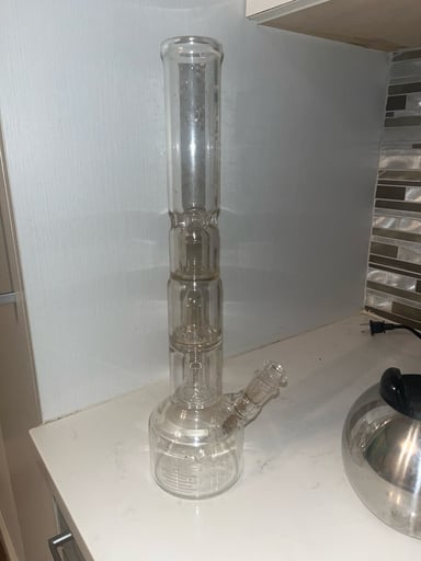Preview pic of 3 perc 14 inch HiSi Bong