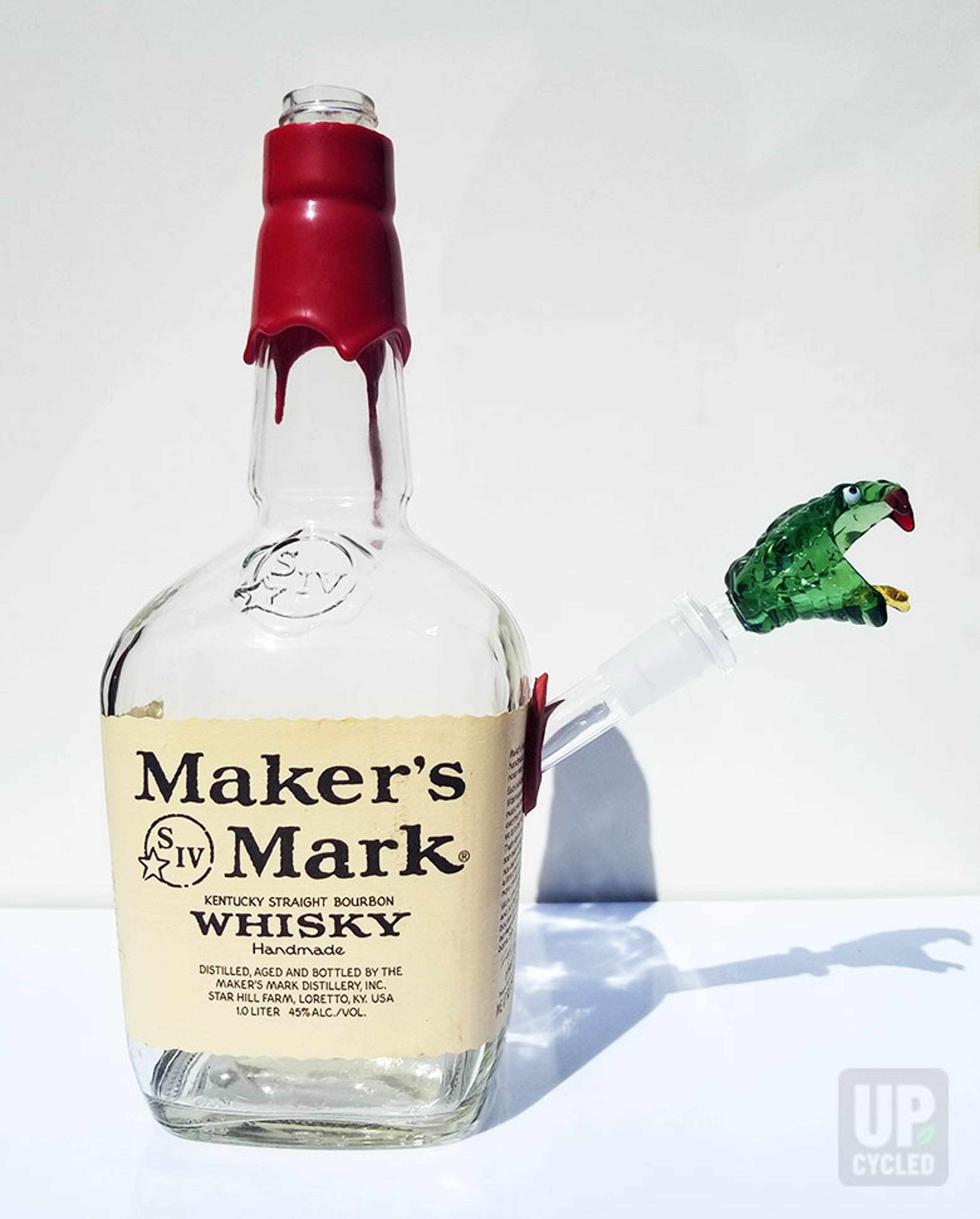 Preview pic of Maker's Mark Bong - Fully Assembled - Dab Compatible