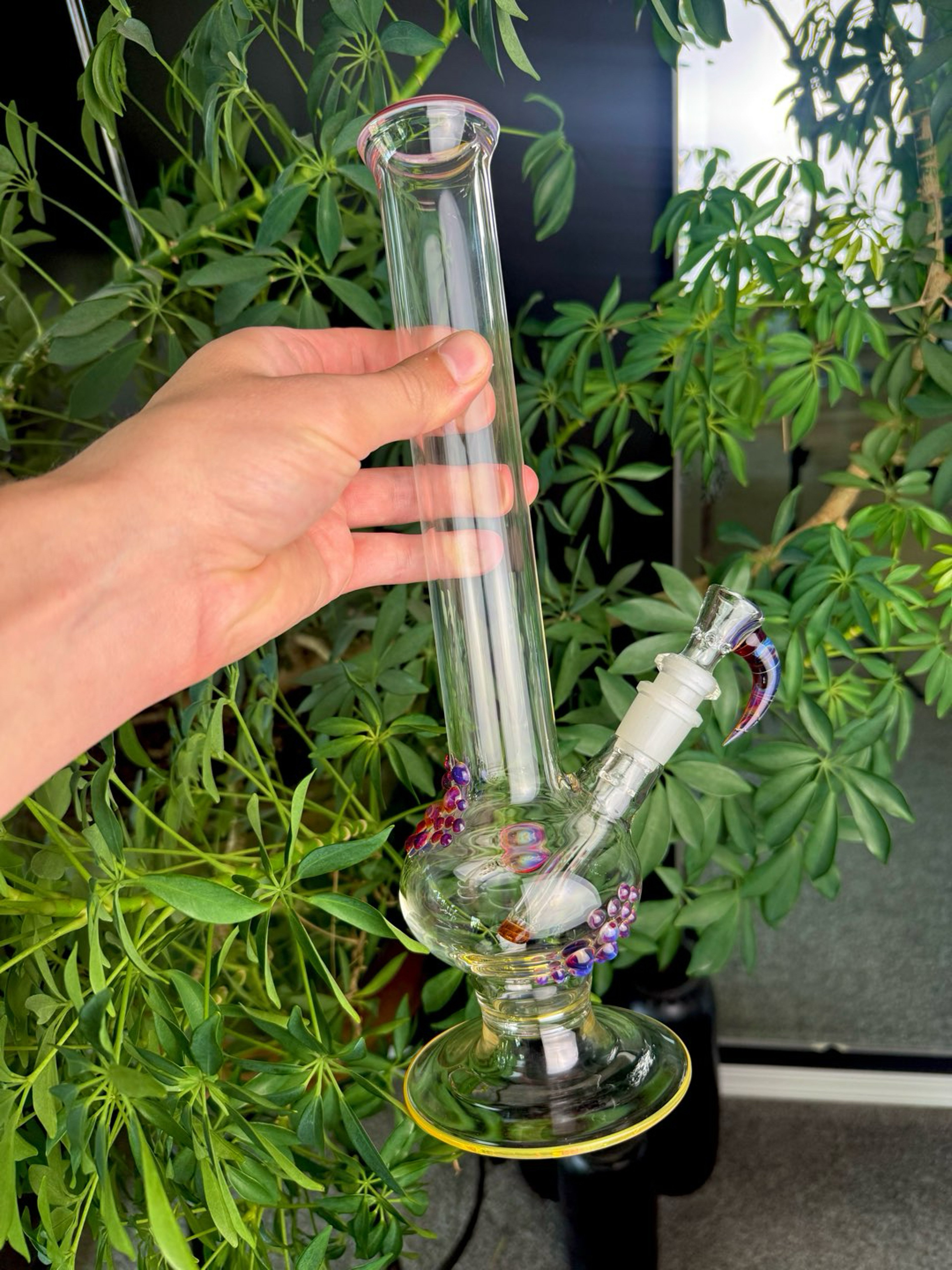 Preview pic of Amber Purple Beaker & Slide