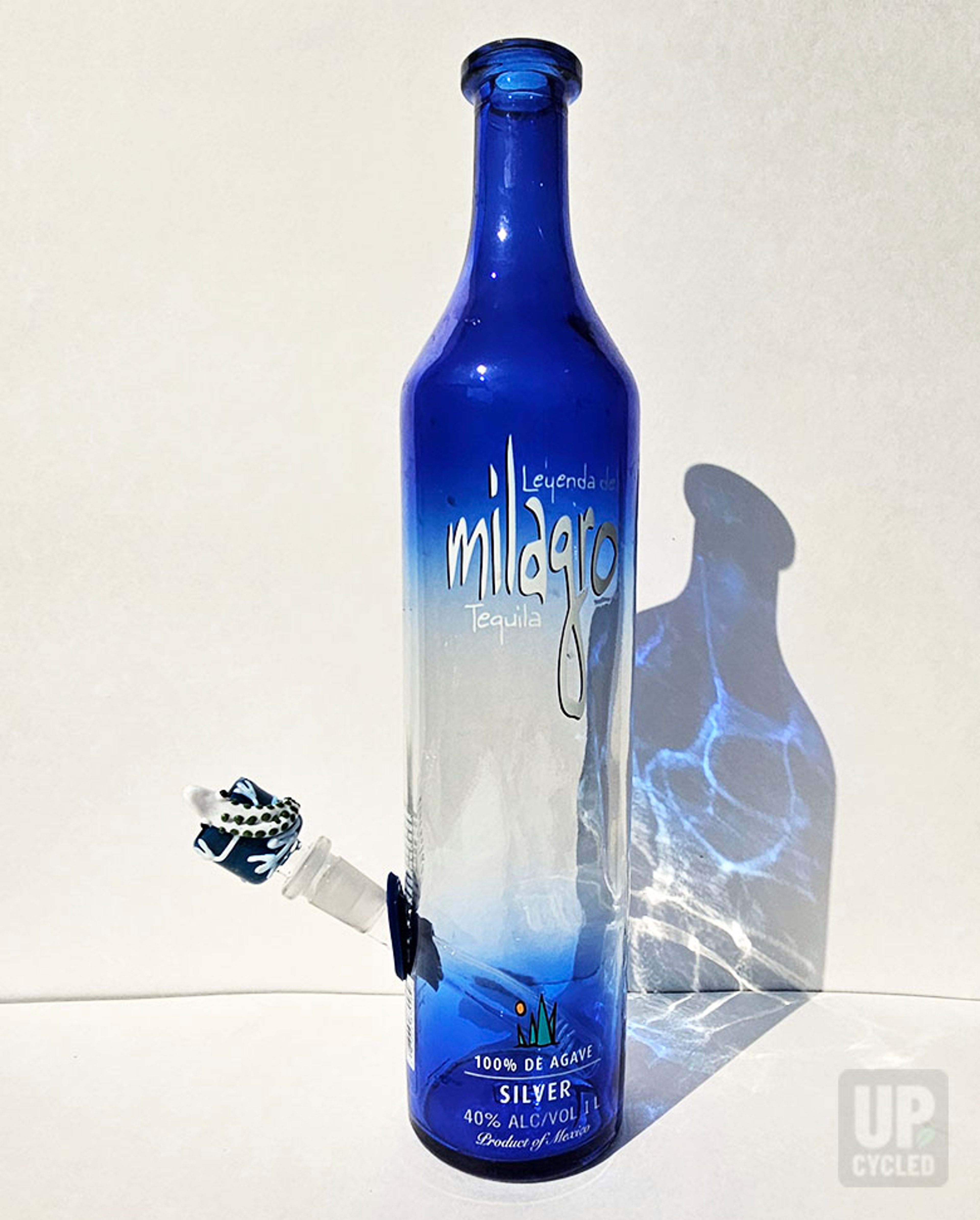 Preview pic of Milagro (Silver) Bong - Fully Assembled - Dab Compatible
