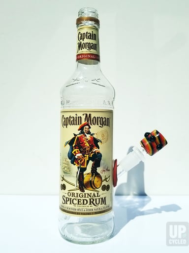 Preview pic of Capt Morgan Bong - Fully Assembled - Dab Compatible