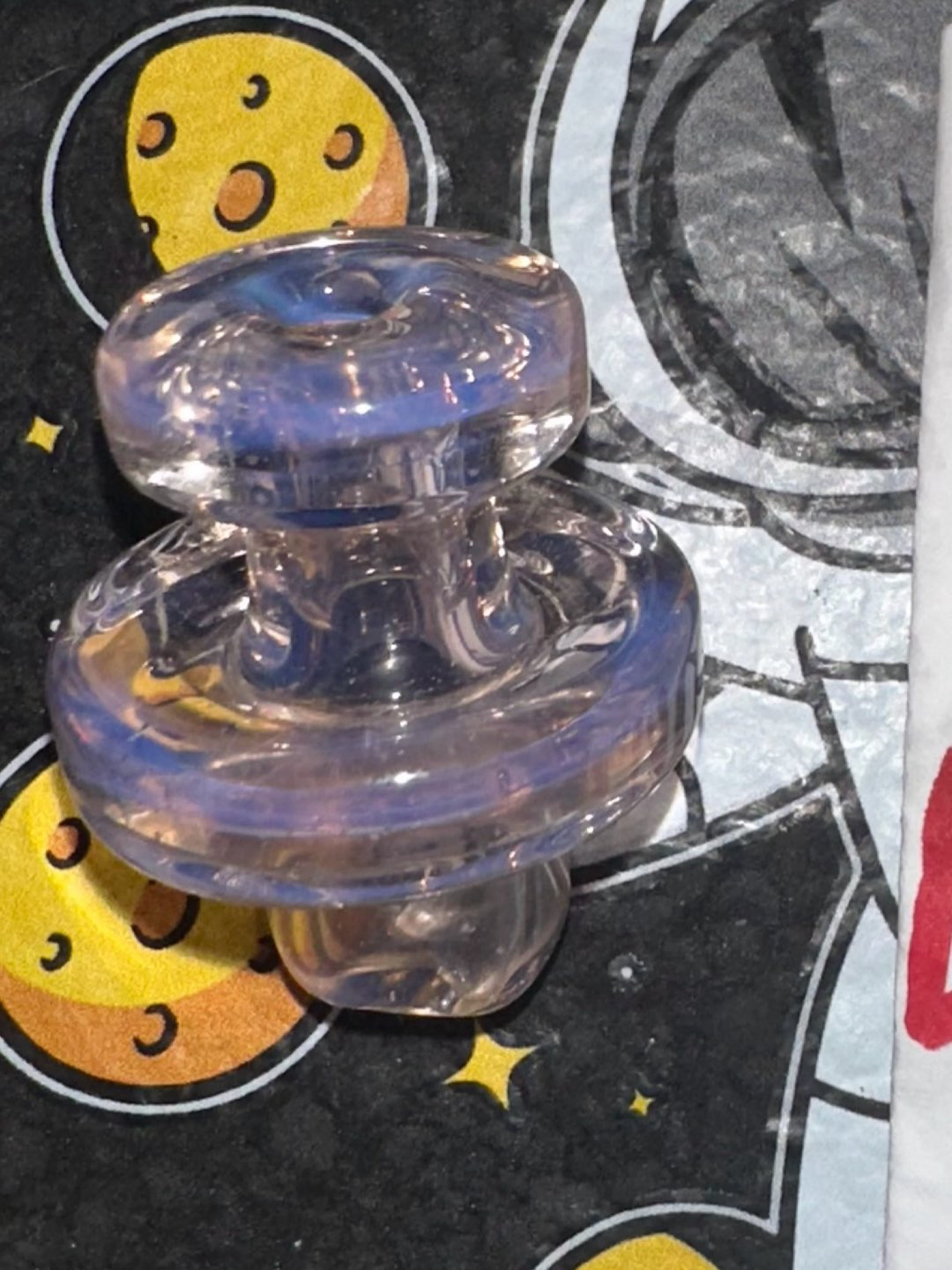 Preview pic of ZombieHandStudios Rose Quartz Spinner Cap for Switch 2 or Bucket