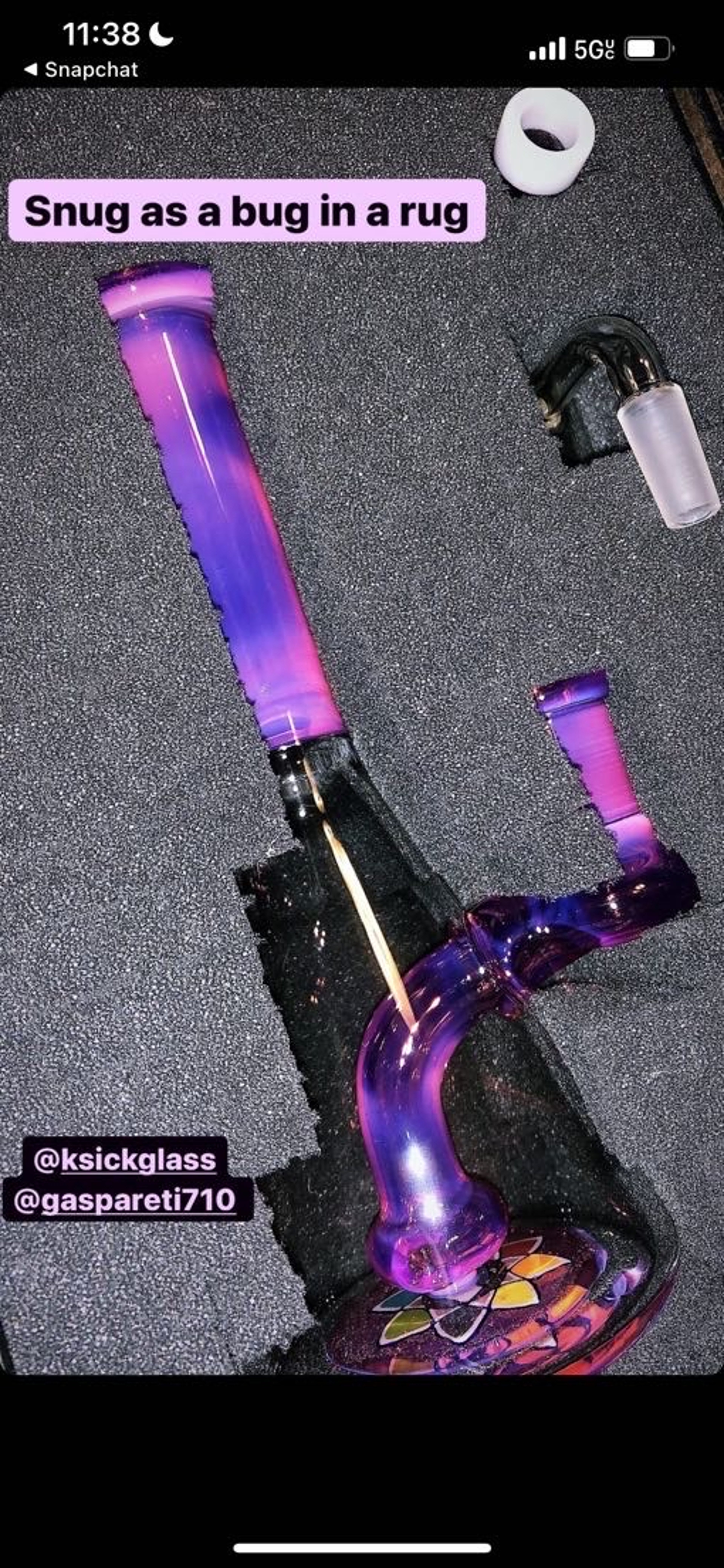 Preview pic of Collab rig ksickglass flower eye