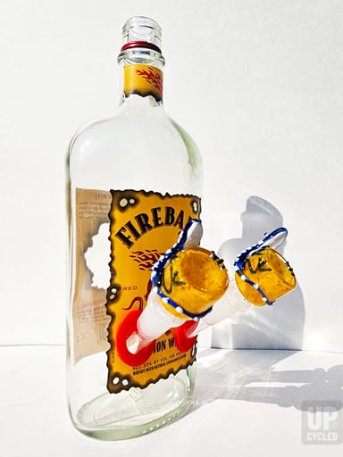 Preview pic of Fireball Dbl Barrel Bong - Fully Assembled - Dab Compatible