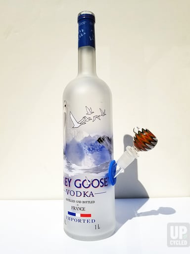 Preview pic of Grey Goose Bong - Fully Assembled - Dab Compatible