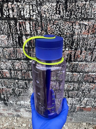 Preview pic of Puffco waterbottle Purple & Green