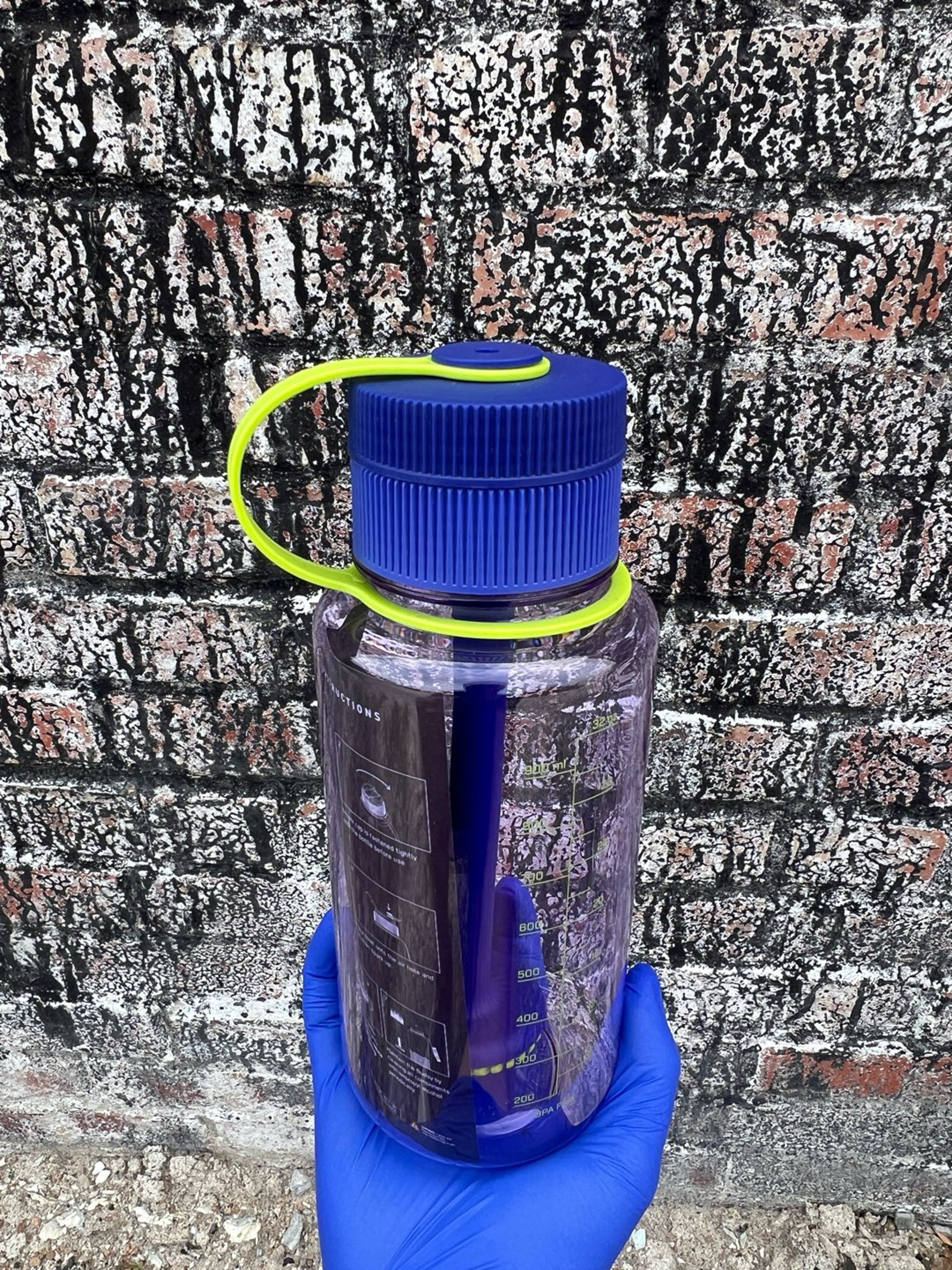 Preview pic of Puffco waterbottle Purple & Green