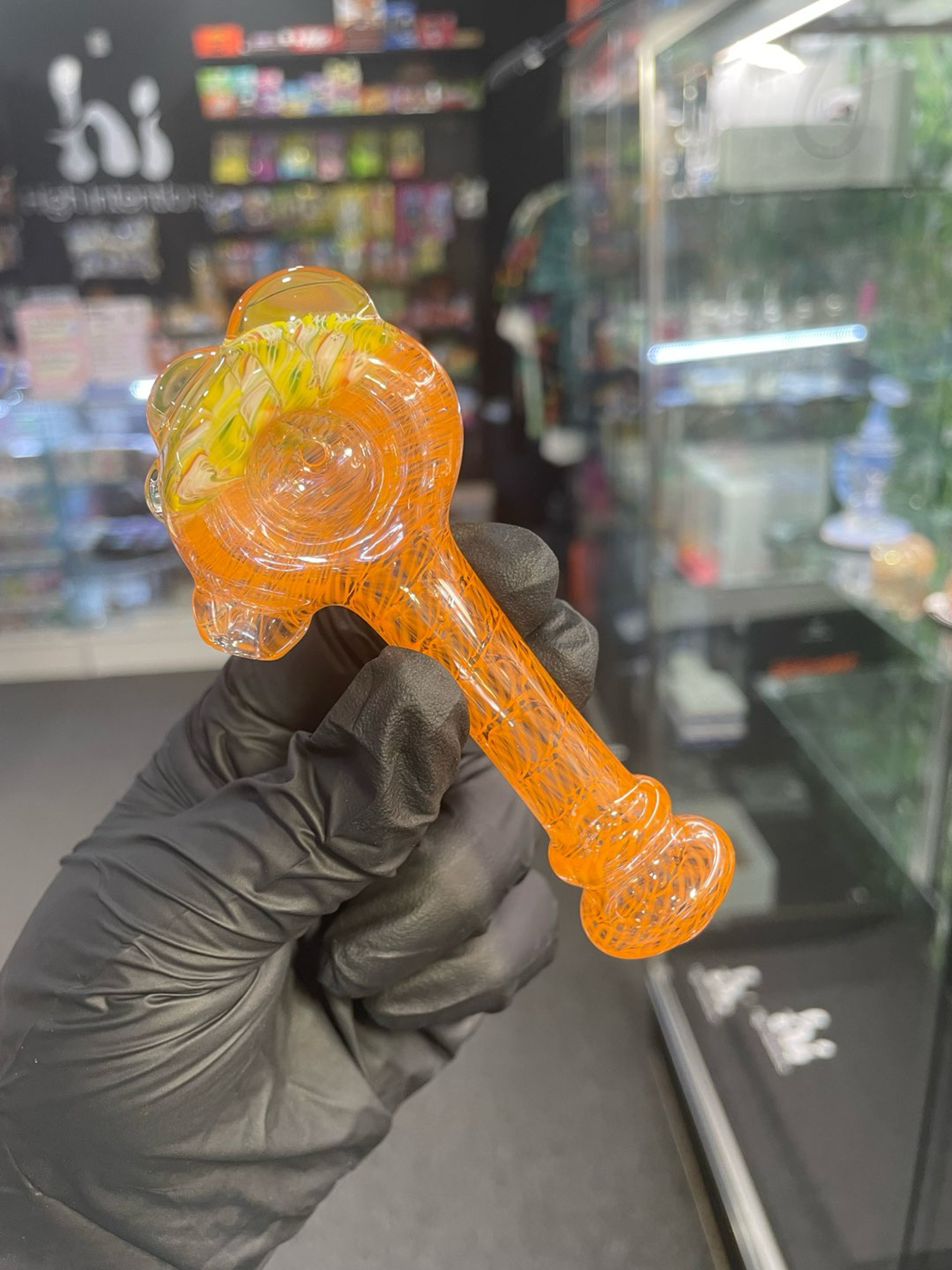 Preview pic of Harold Cooney Spoon Orange Rainbow