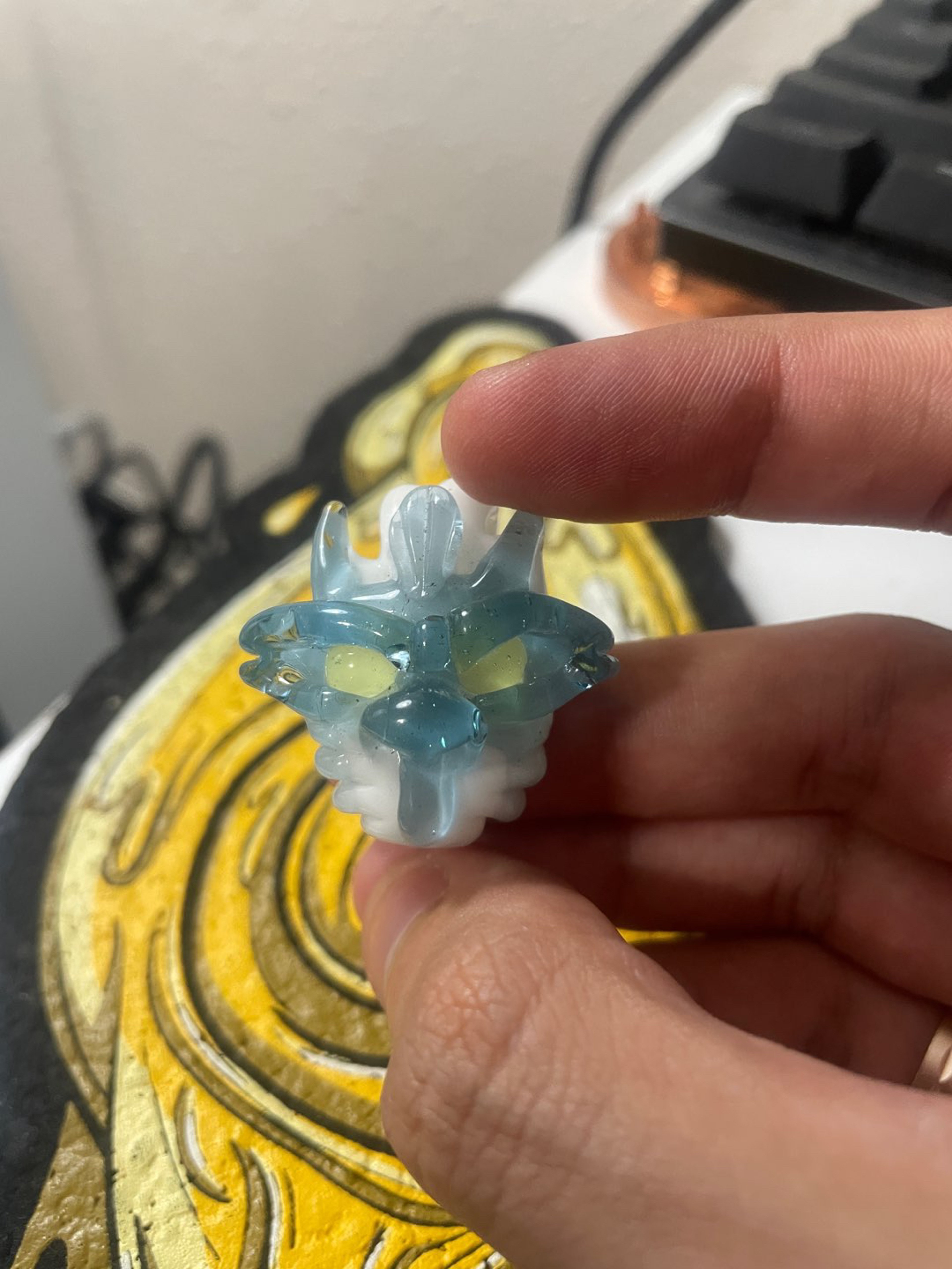 Preview pic of Setteglass “Yeti” Pendant