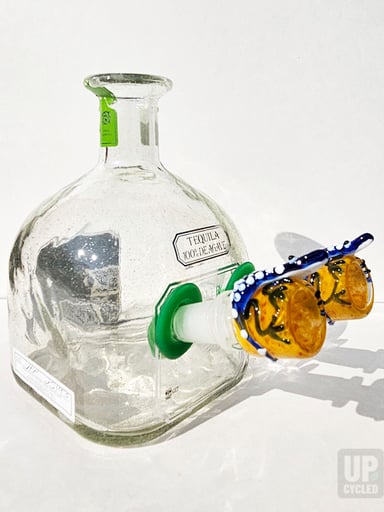 Preview pic of Patron Dbl Barrel Bong - Fully Assembled - Dab Compatible
