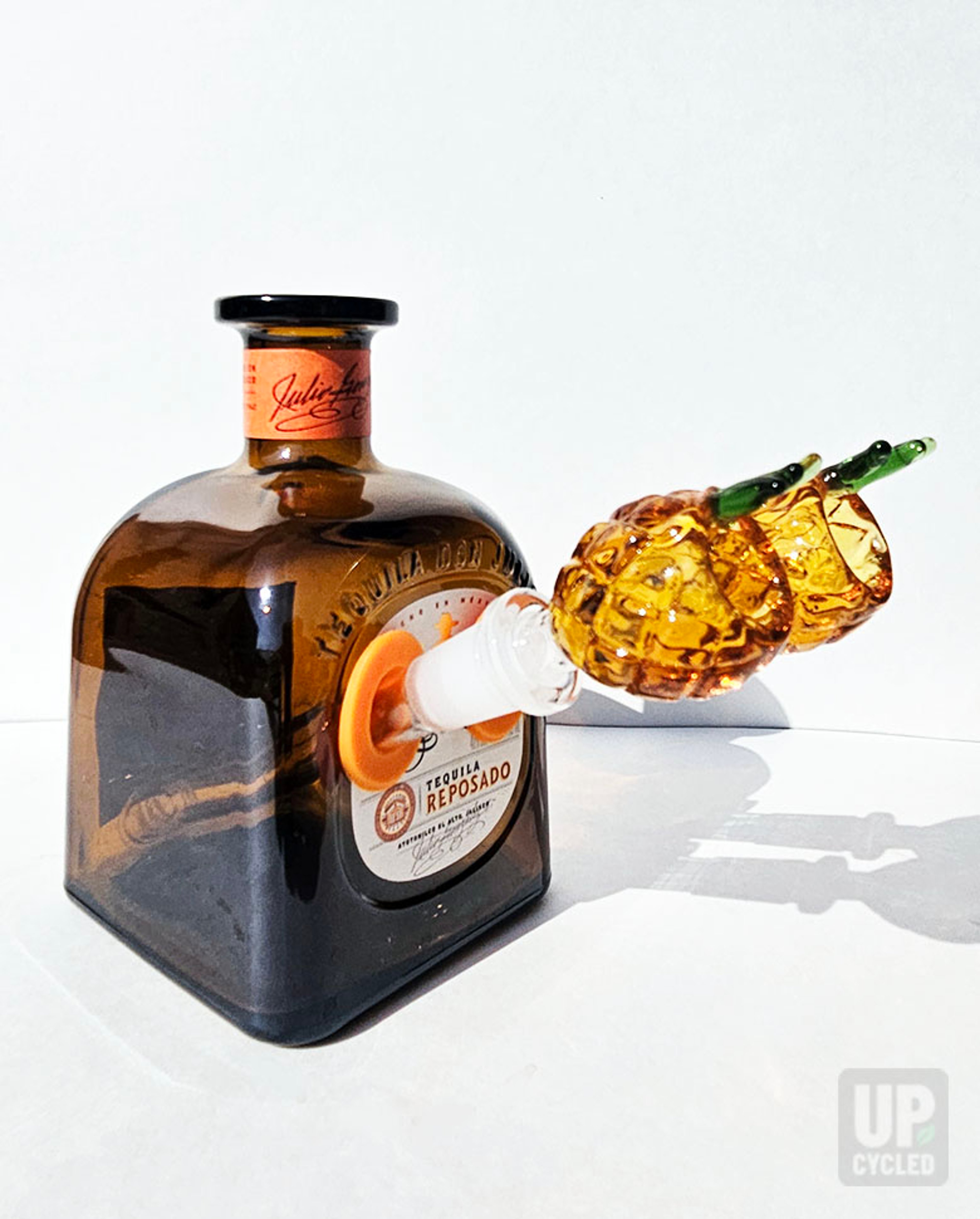 Preview pic of Don Julio Dbl Barrel Bong - Fully Assembled - Dab Compatible