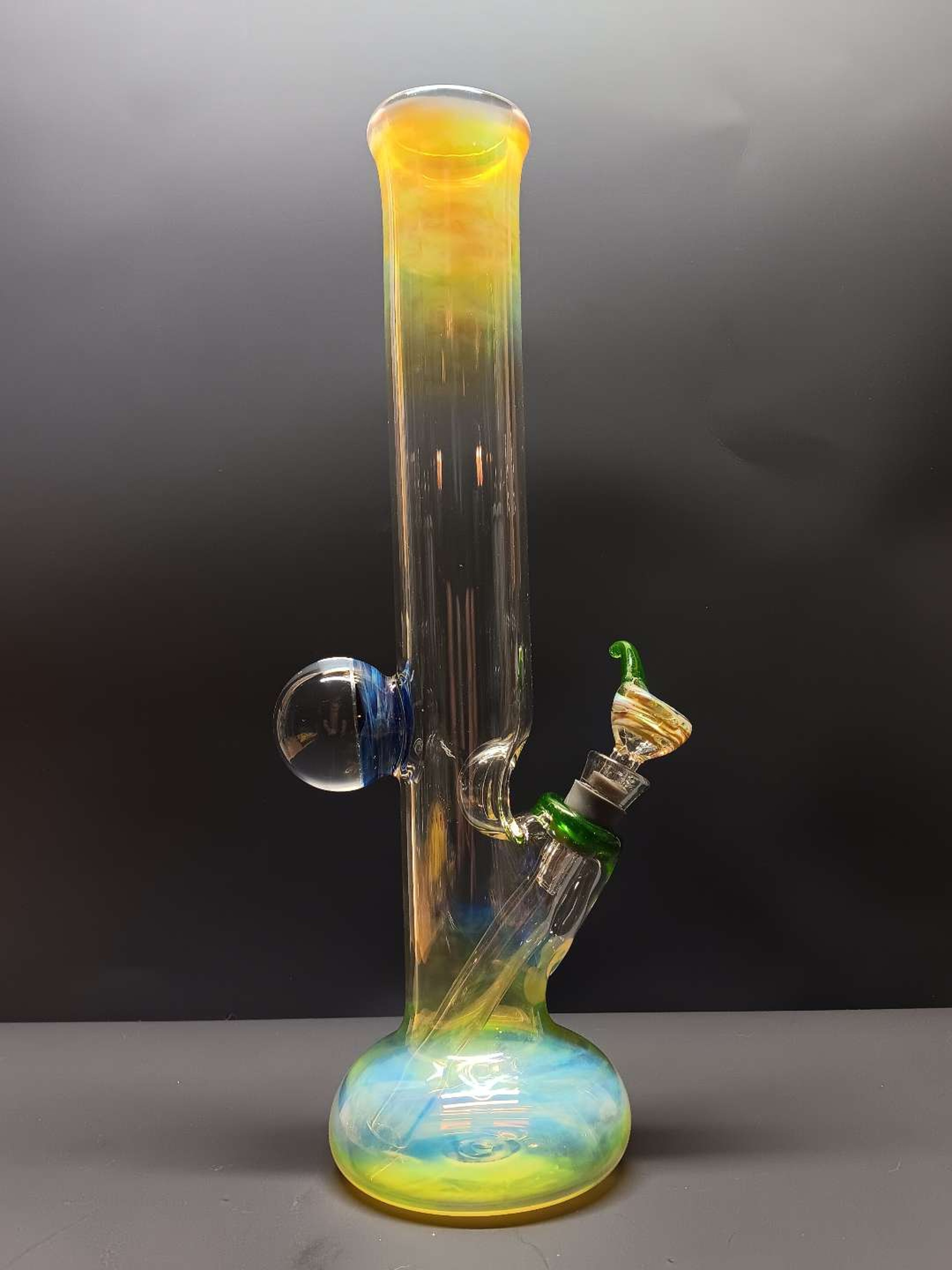Preview pic of 14.5 in. Tall Dichro marble bong