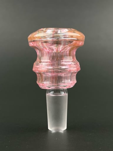 Preview pic of 14mm Glass Bowl Slide – Single Hole by The Beardless Menace