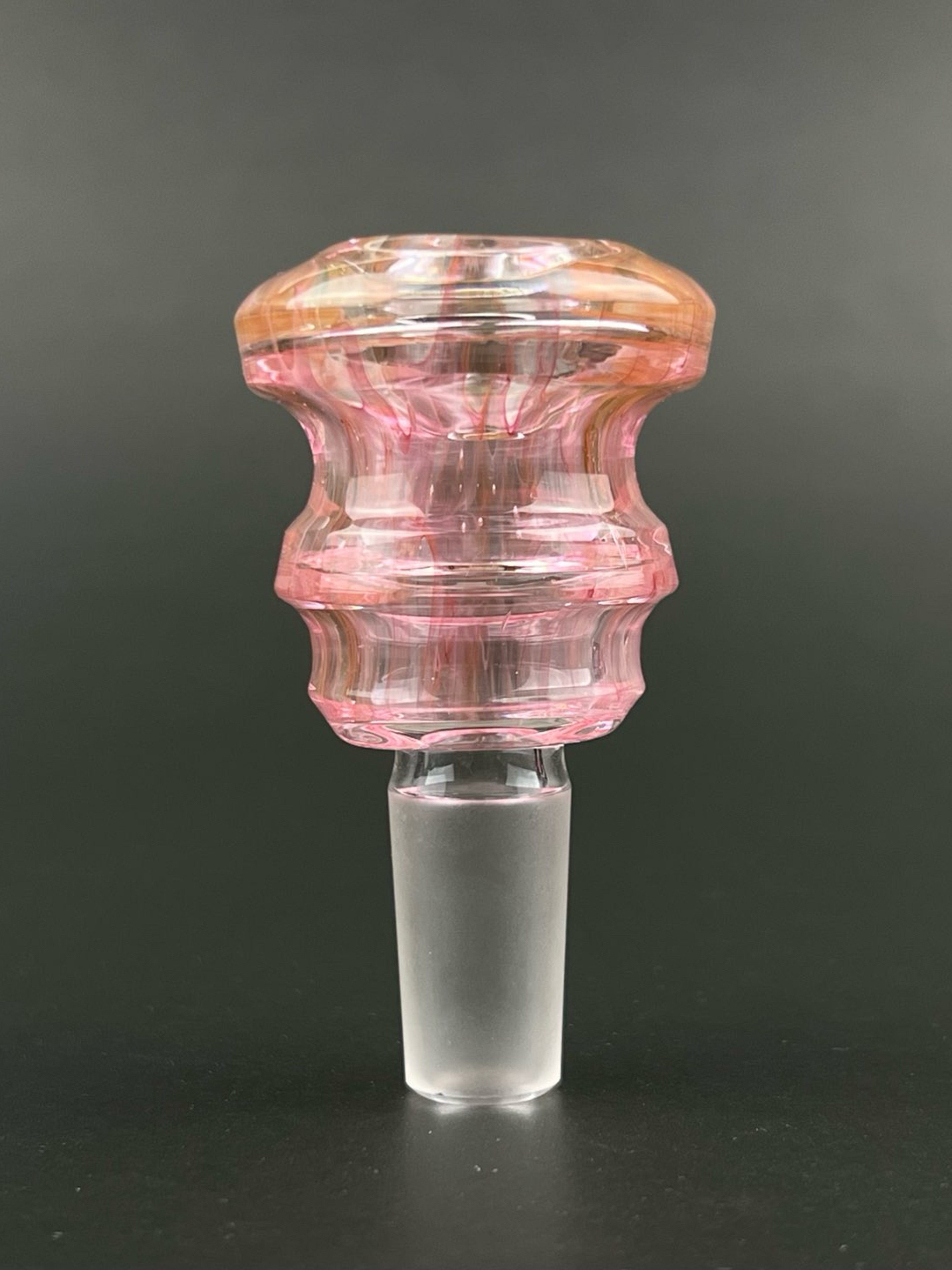 Preview pic of 14mm Glass Bowl Slide – Single Hole by The Beardless Menace