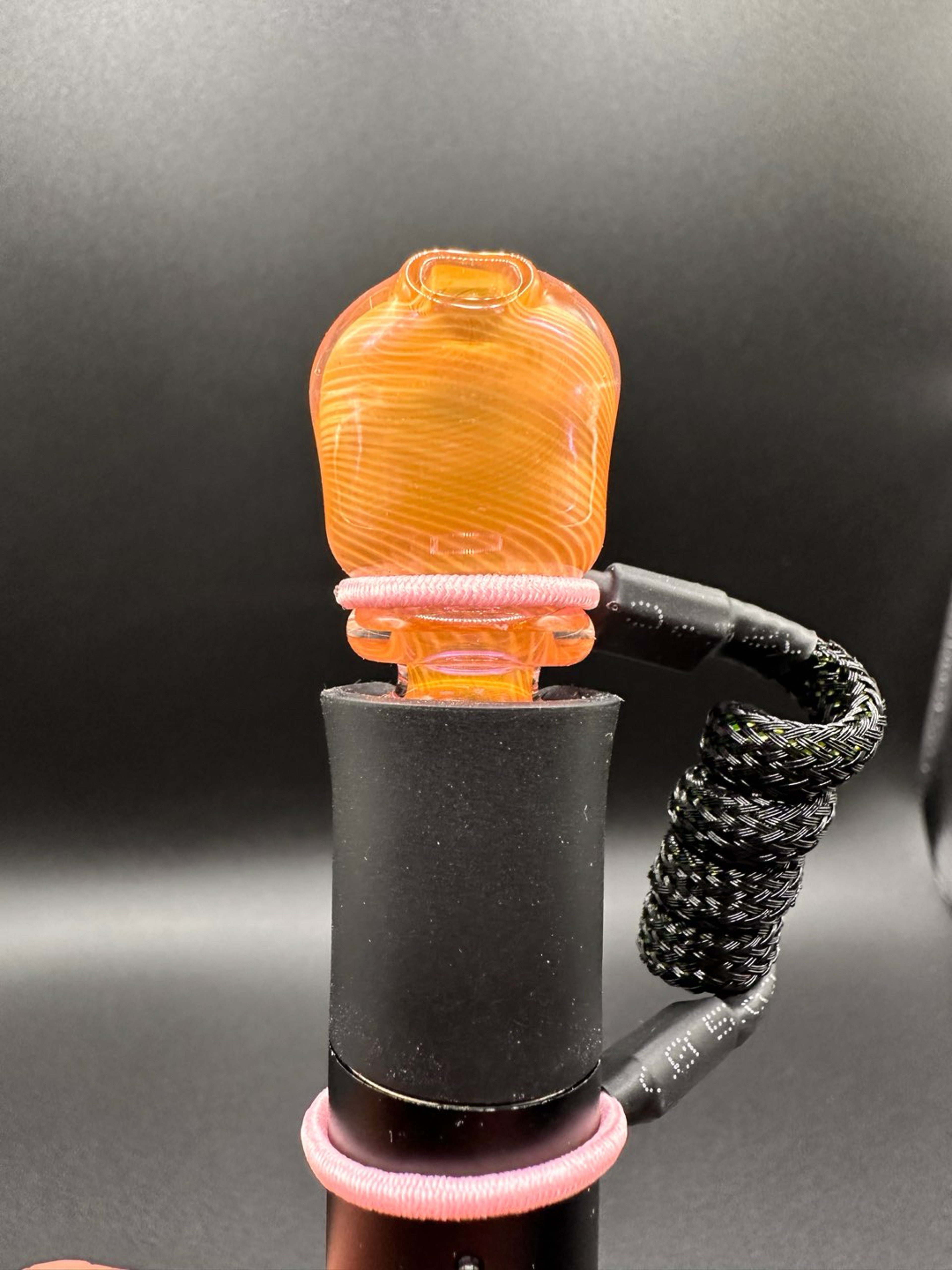Preview pic of Gold fume pivot top with tether