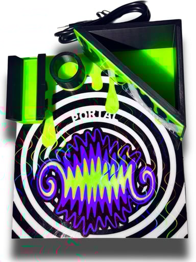 Preview pic of Dab Portal - Wig Wag Glow/Purp Edition