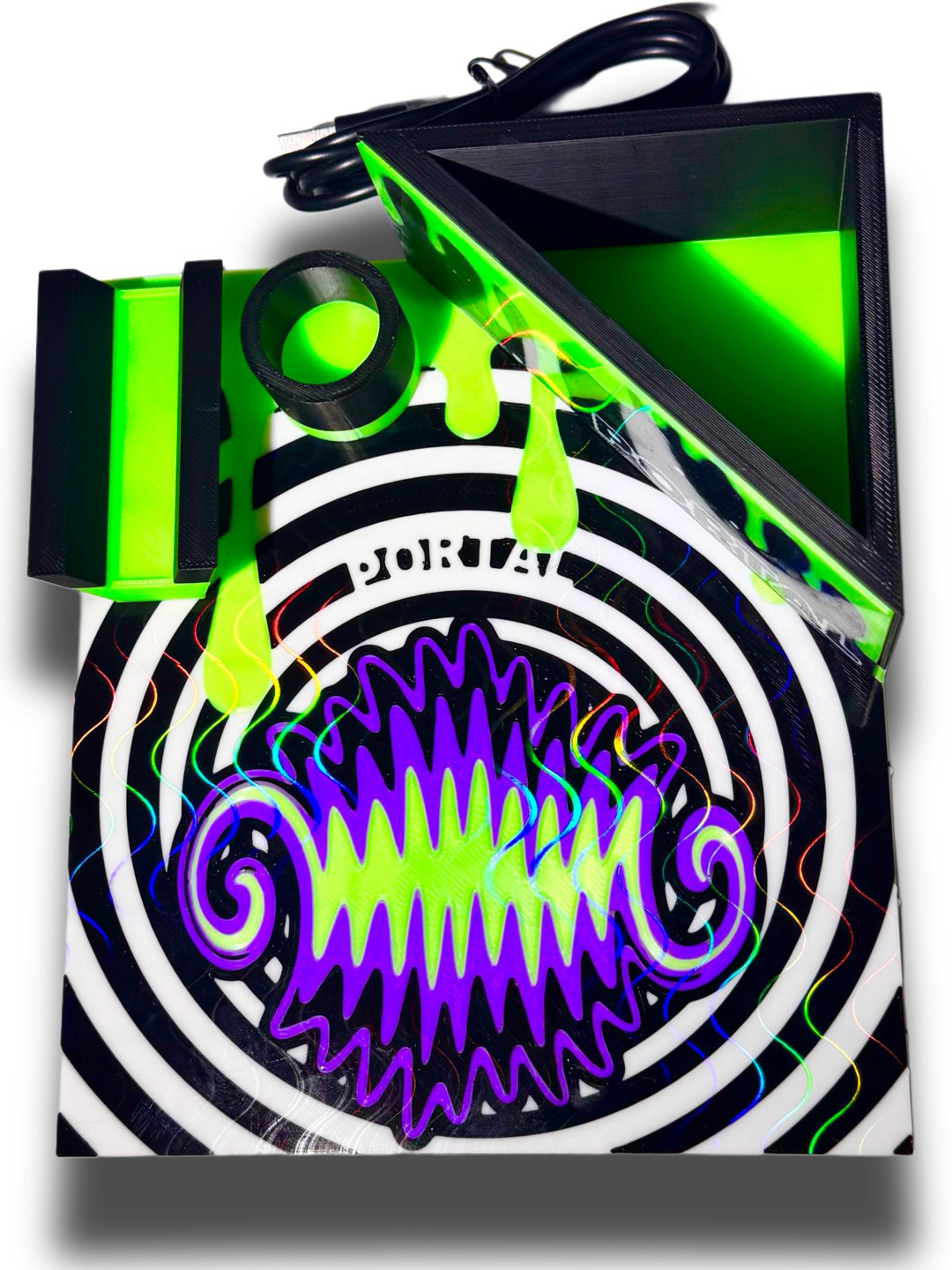 Preview pic of Dab Portal - Wig Wag Glow/Purp Edition