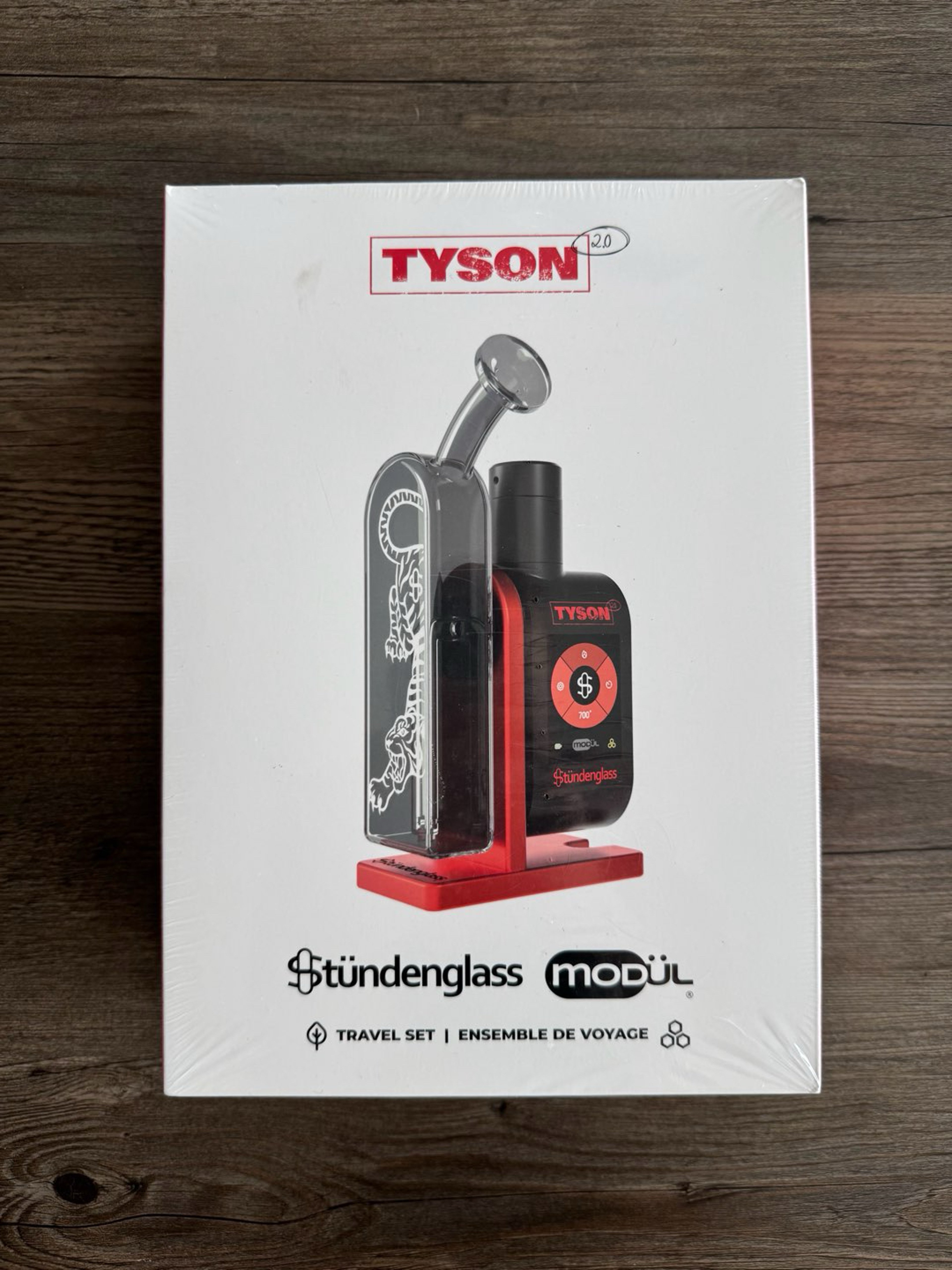 Preview pic of STUNDENGLASS TYSON 2.0 MODÜL + DOK DELUXE TRAVEL SET - NEW SEALED